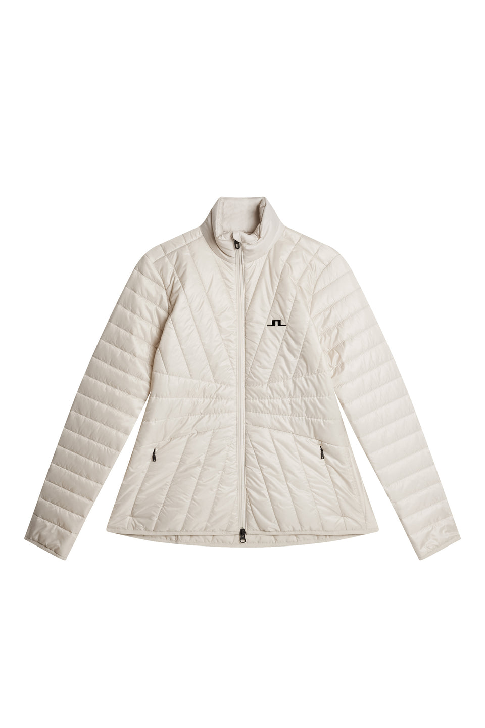 Marble Quilted Jacket / Moonbeam