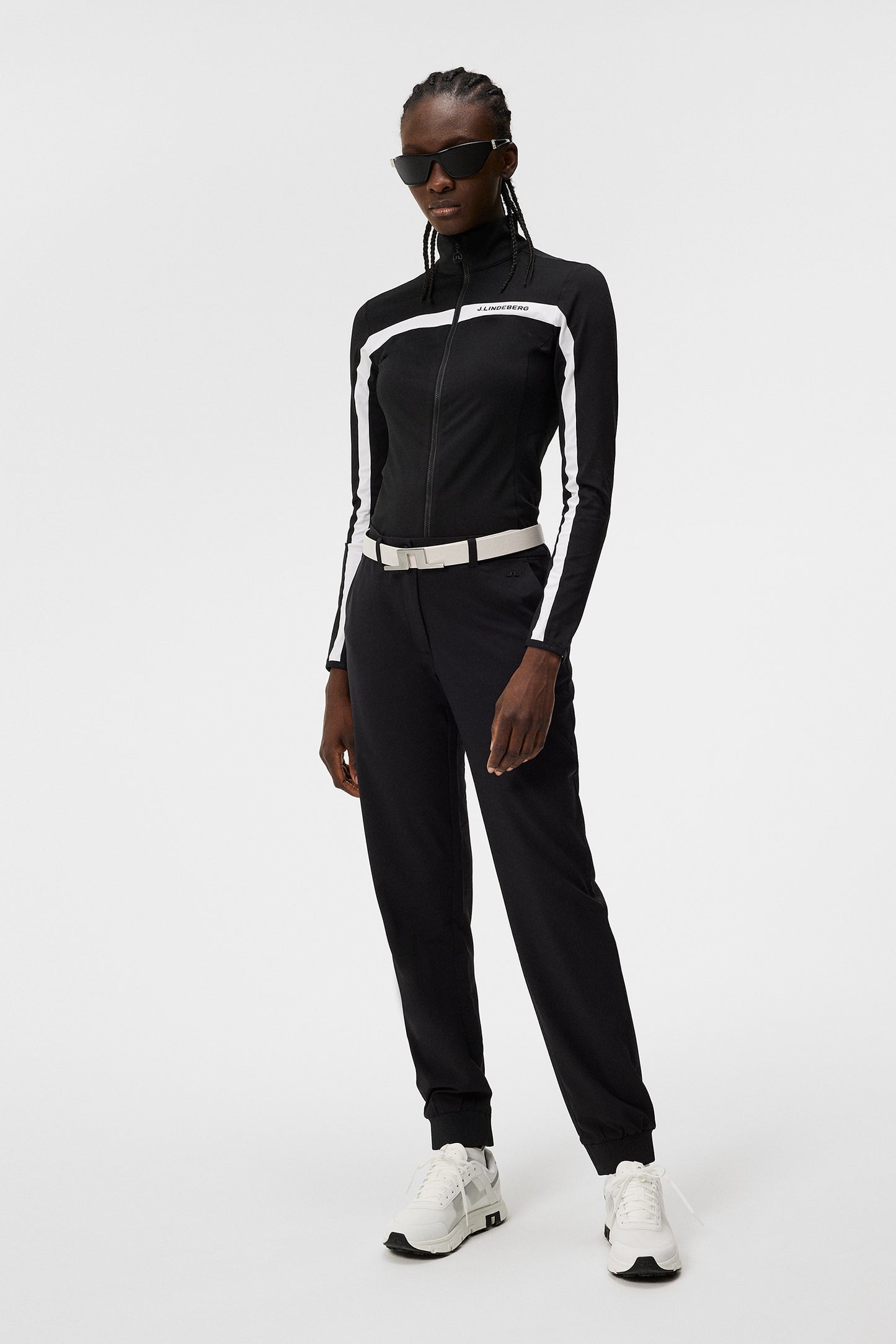 Elena Jogger Pant in Black by J.Lindeberg