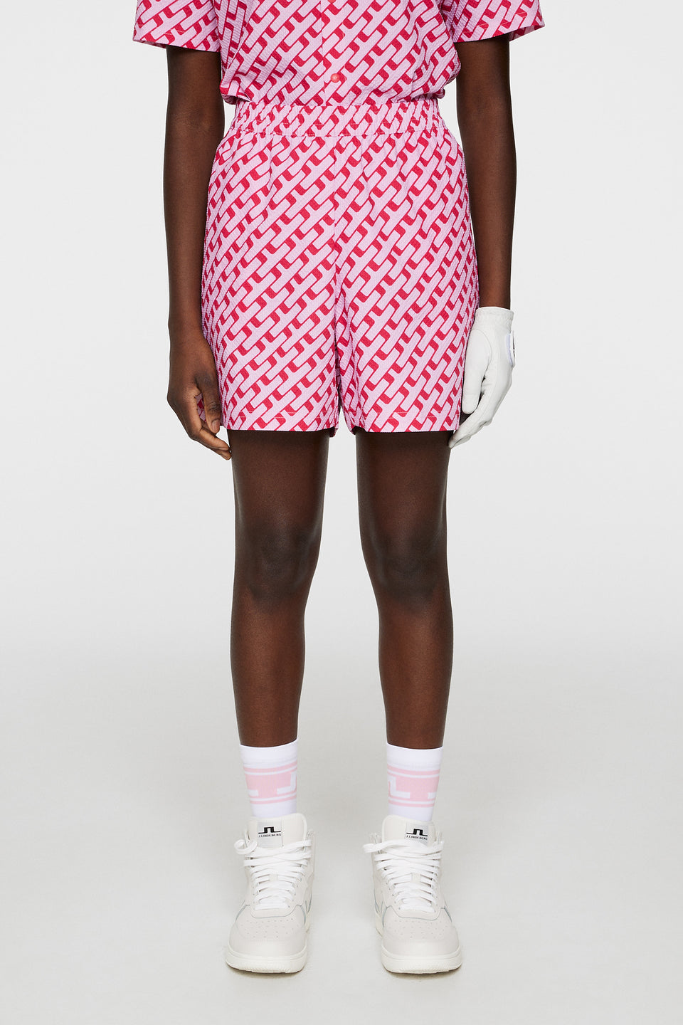 Diana Printed Shorts / Tour Geo Pink M