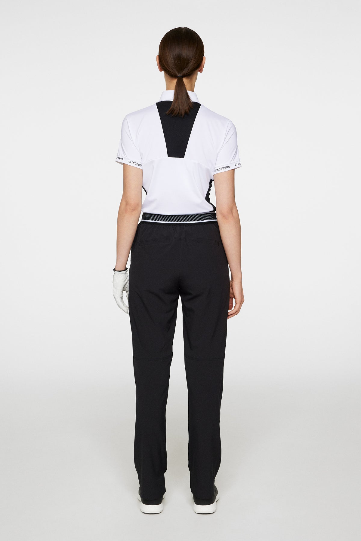 Jessica Pull On Pant in Black by J.Lindeberg