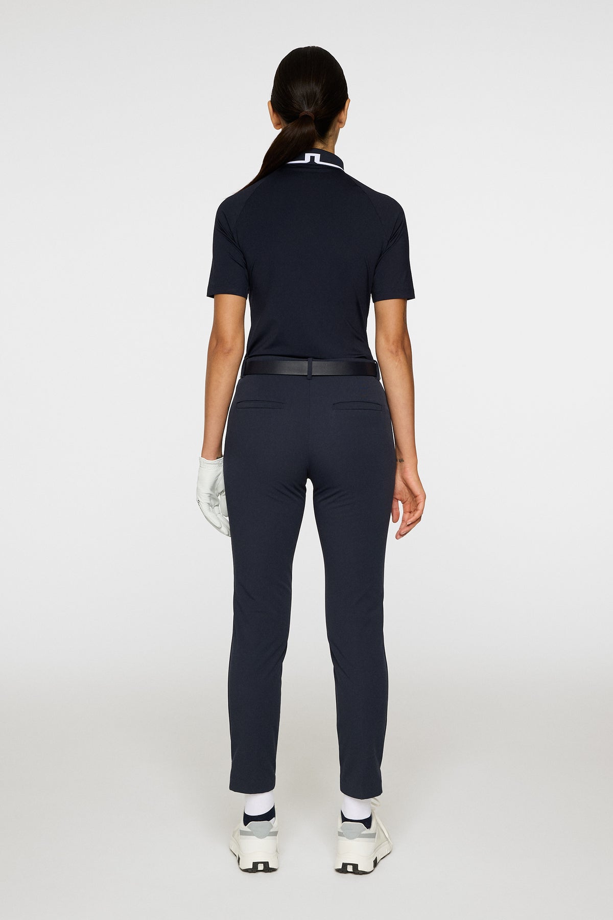 Lei Fleece Twill Pant in JL Navy by J.Lindeberg