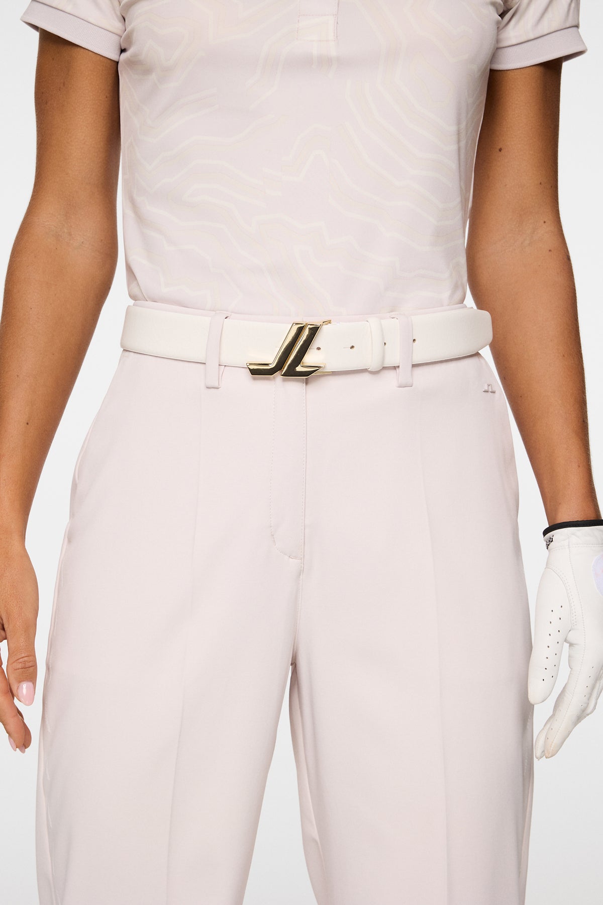 Norah Side Stripe Pant in Grey Lilac by J.Lindeberg