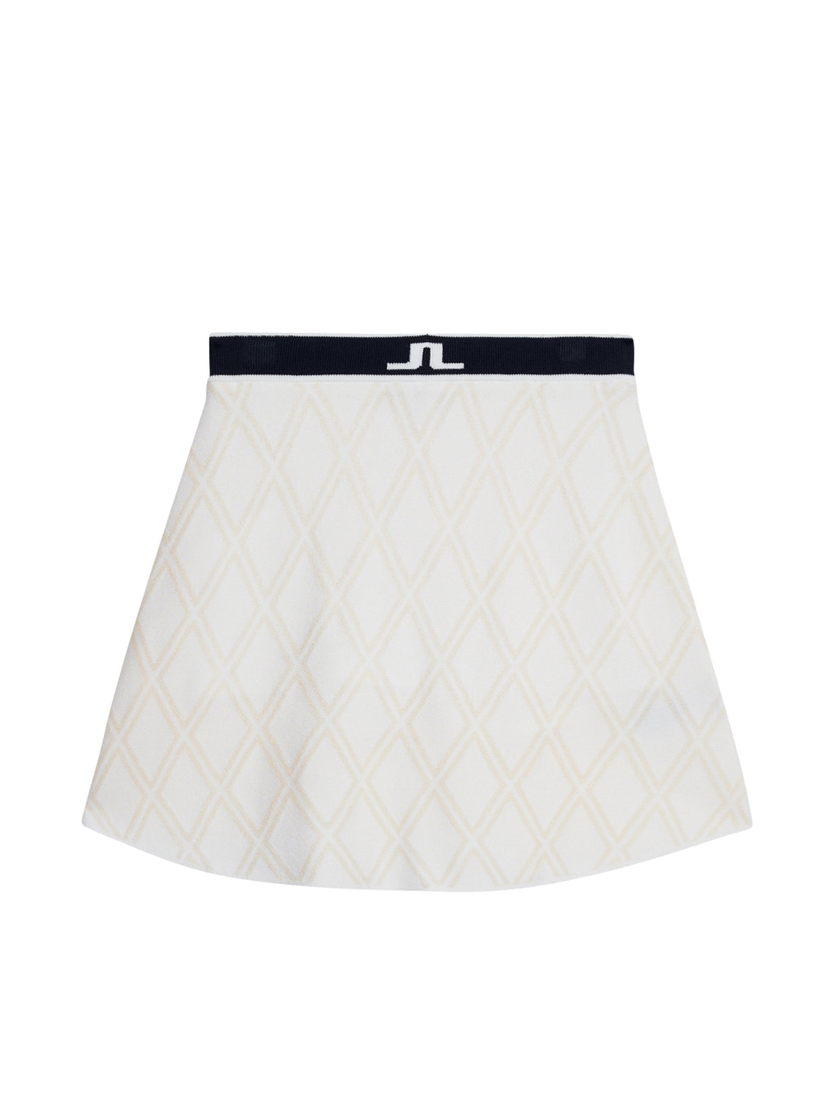 Aper Knitted Skirt in White by J.Lindeberg
