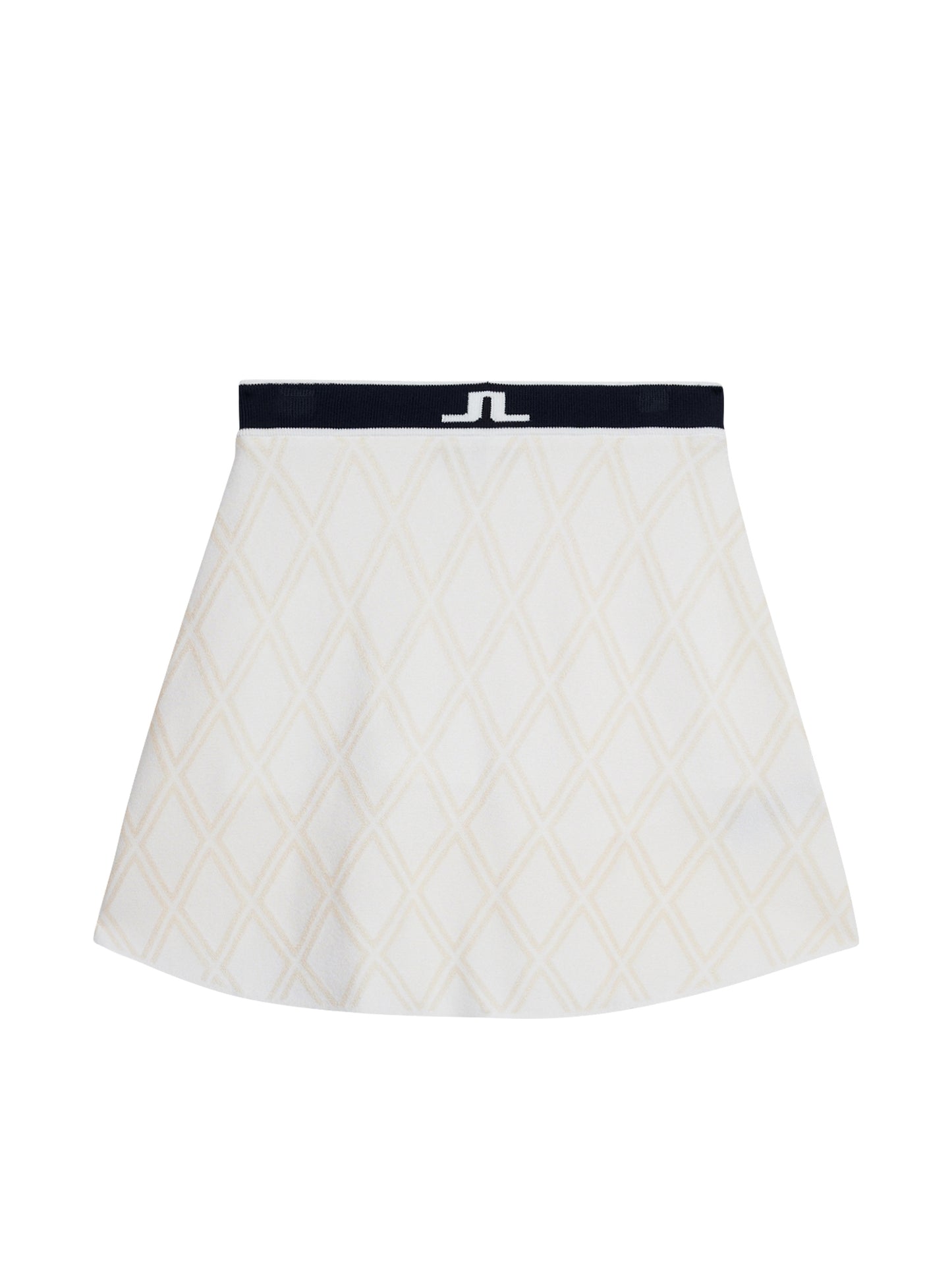 Aper Knitted Skirt in White by J.Lindeberg