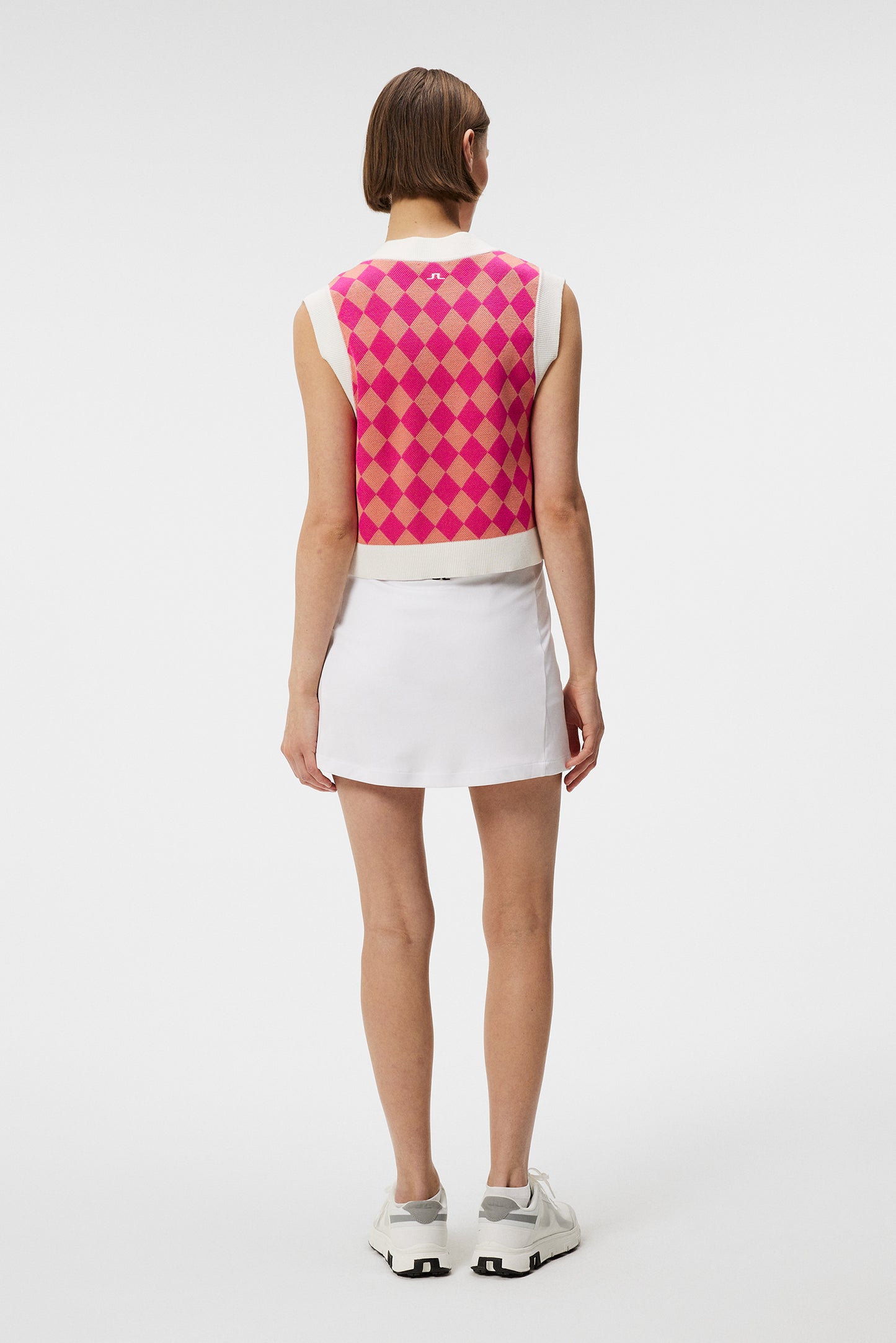 Amelie Skirt in White by J.Lindeberg