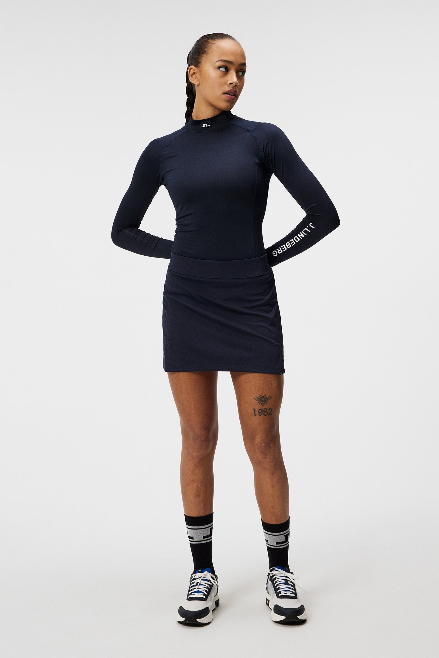 Amelie Skirt in JL Navy by J.Lindeberg