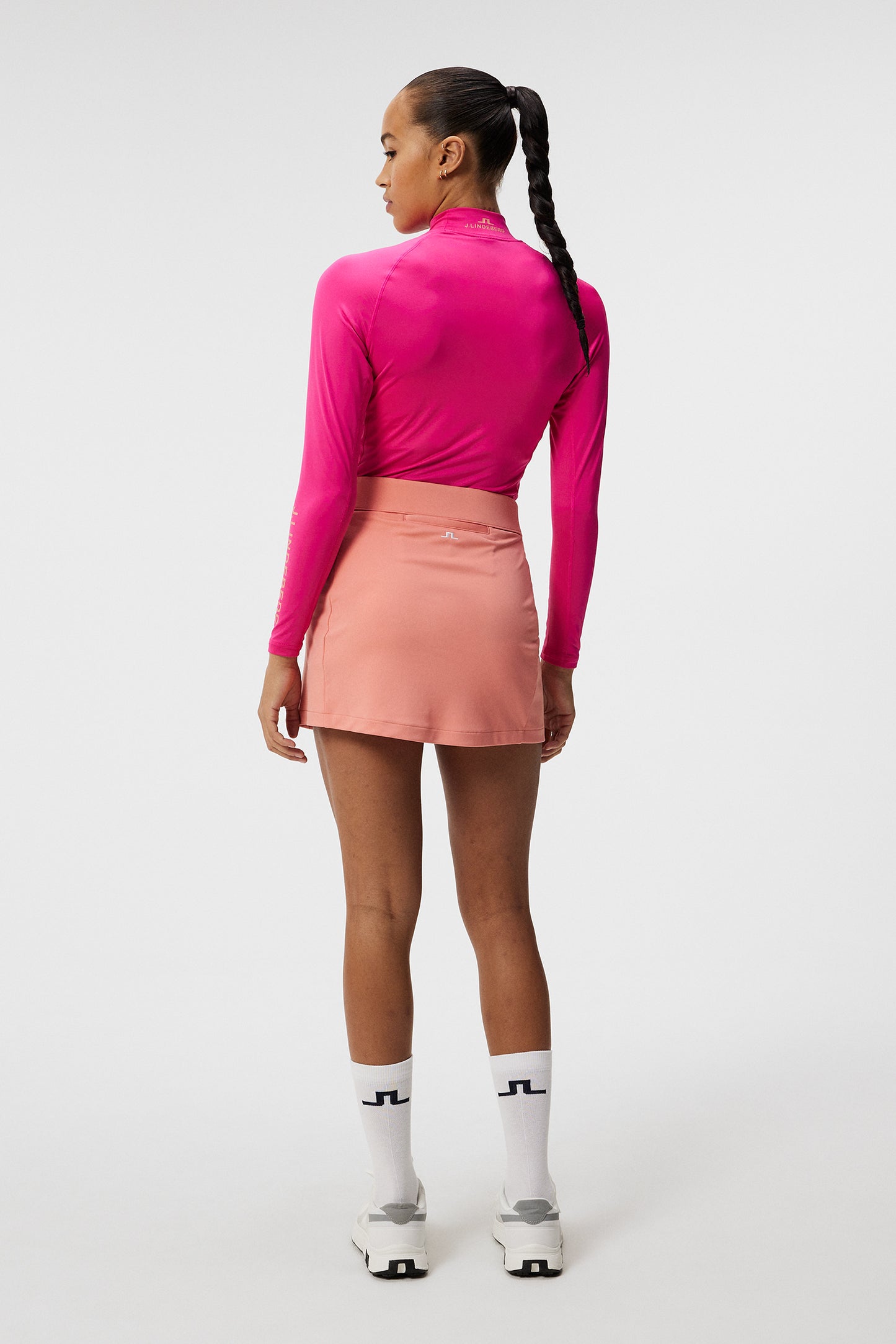 Amelie Skirt in Burnt Coral by J.Lindeberg