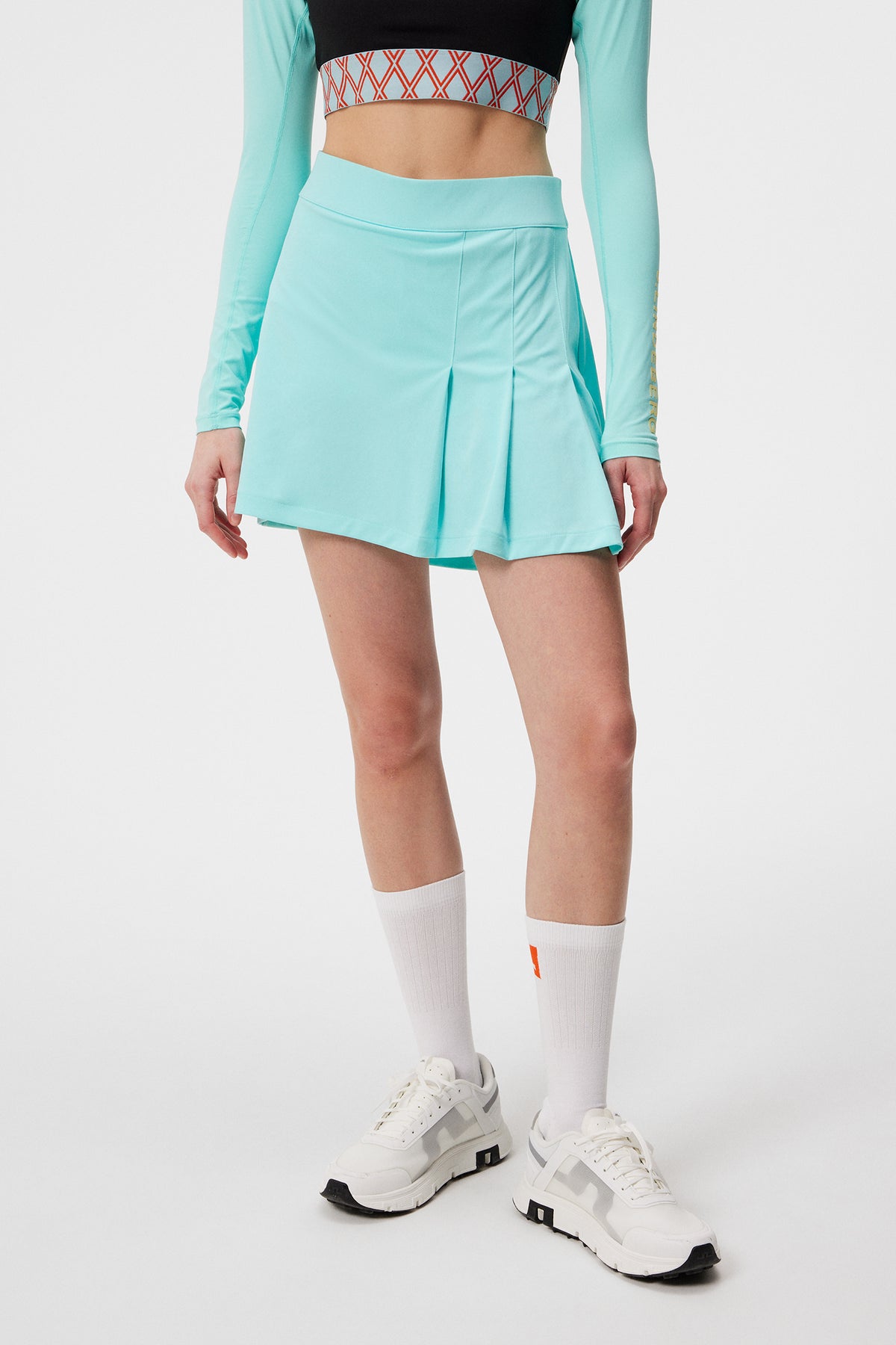 Thea Skirt in Aruba Blue by J.Lindeberg