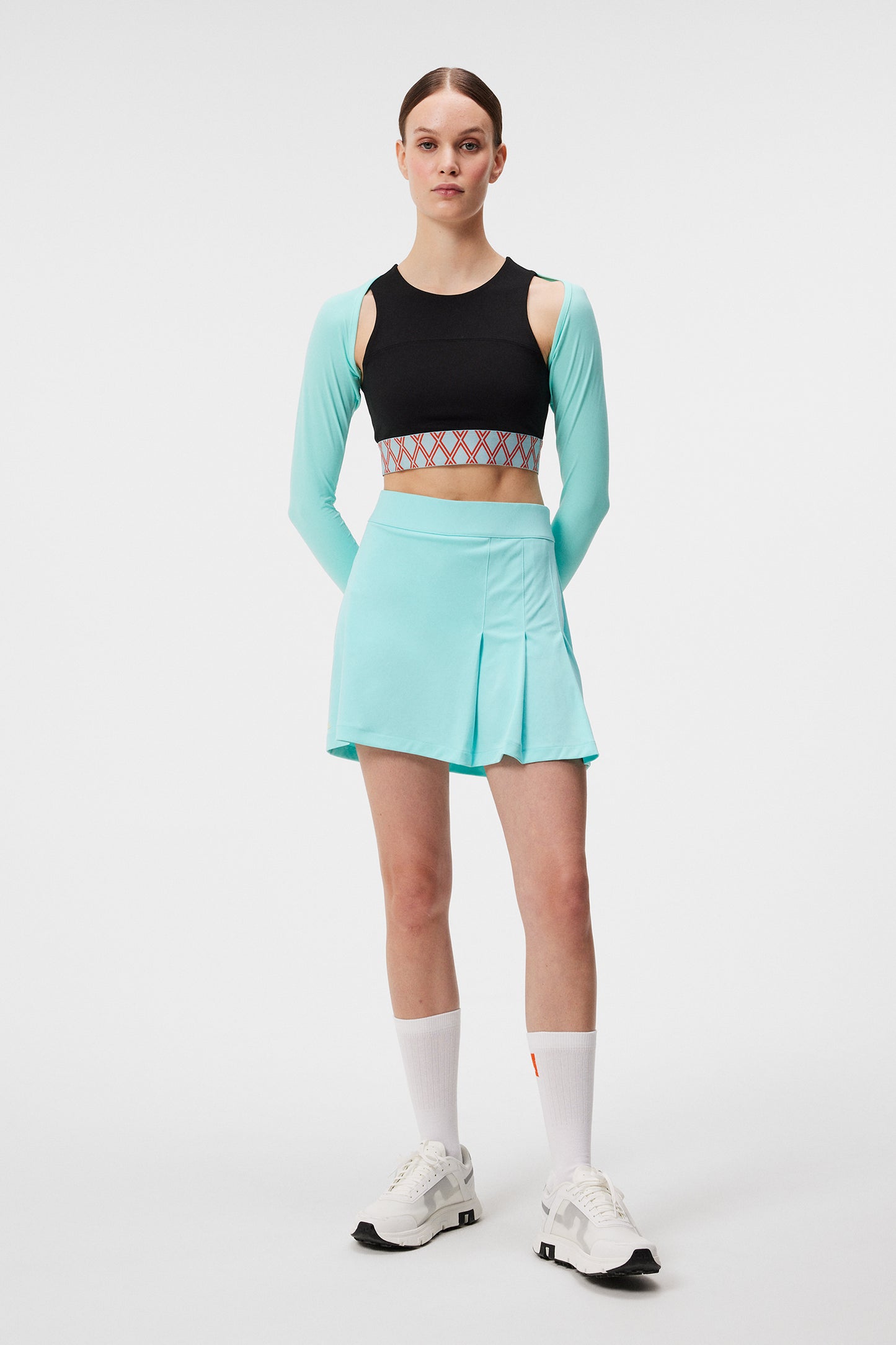 Thea Skirt in Aruba Blue by J.Lindeberg