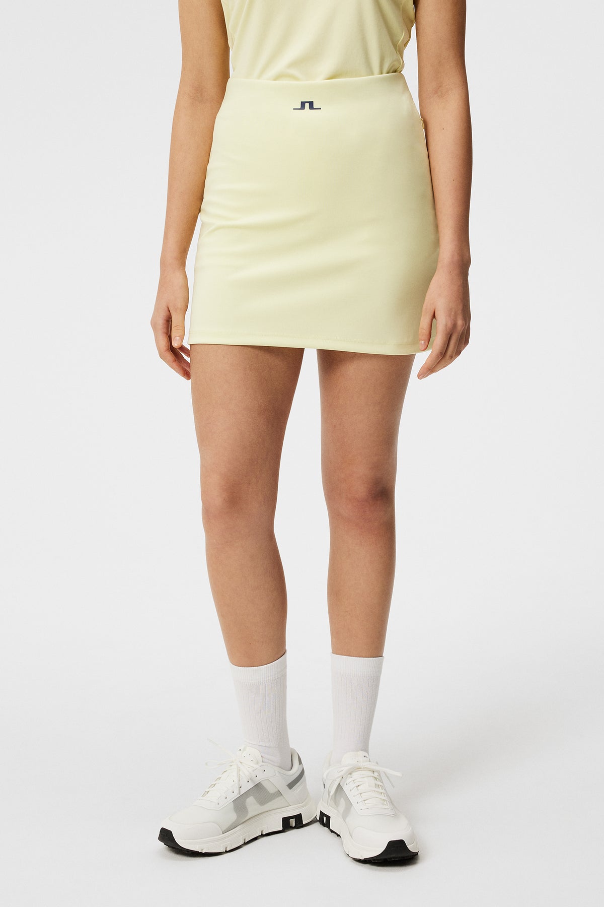 Raphaela Mid Skirt in Wax Yellow by J.Lindeberg