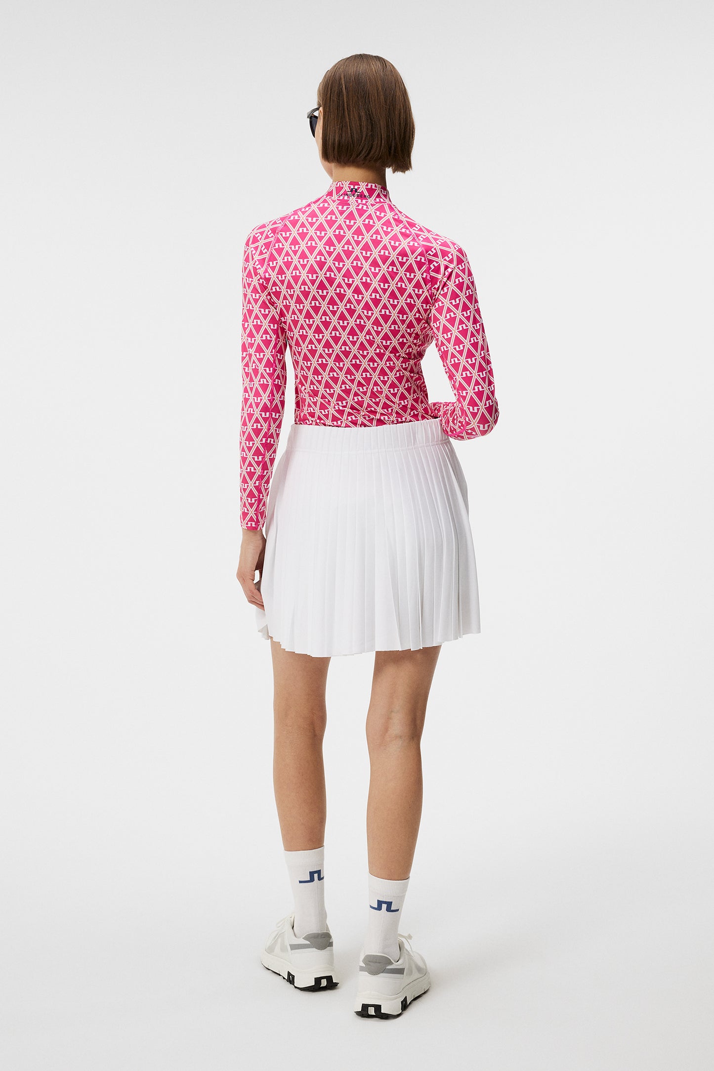 Gayle Skirt in White by J.Lindeberg
