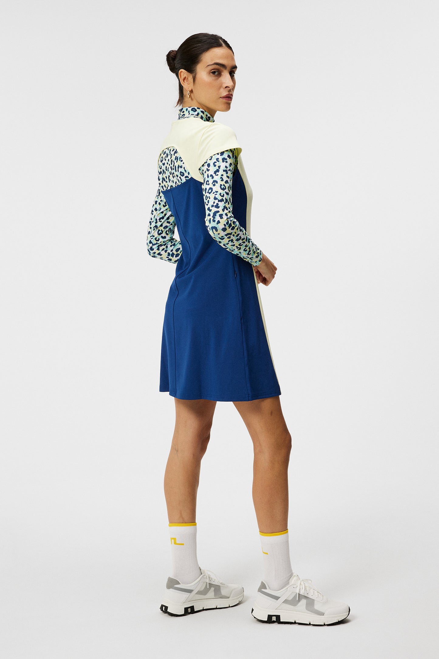 Maxime Dress in Wax Yellow by J.Lindeberg