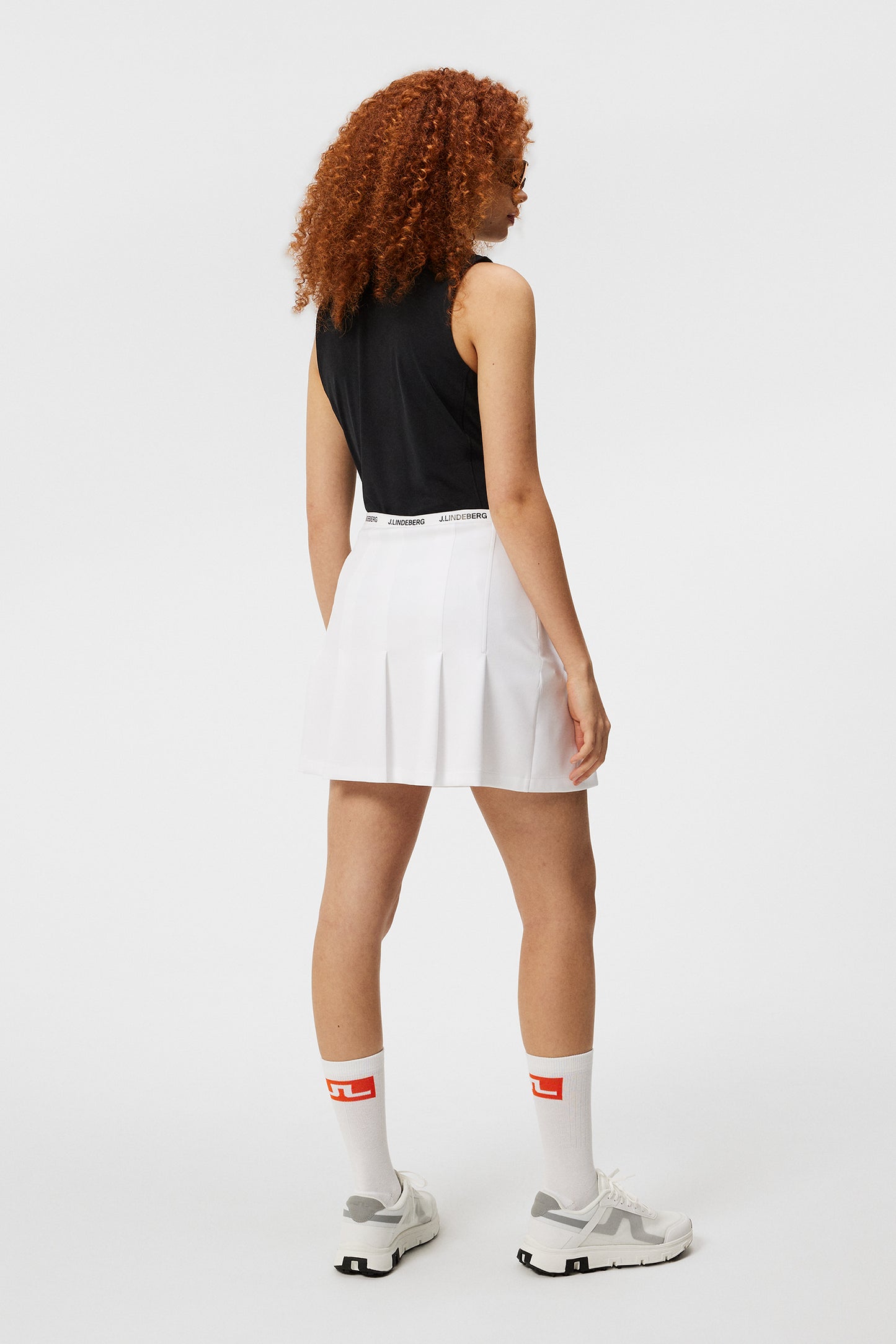 Keisha Skirt in White by J.Lindeberg