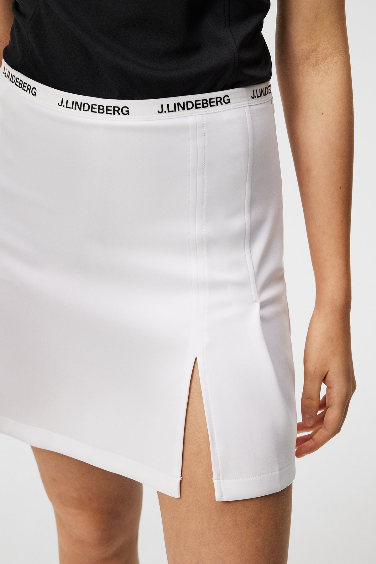 Keisha Skirt in White by J.Lindeberg