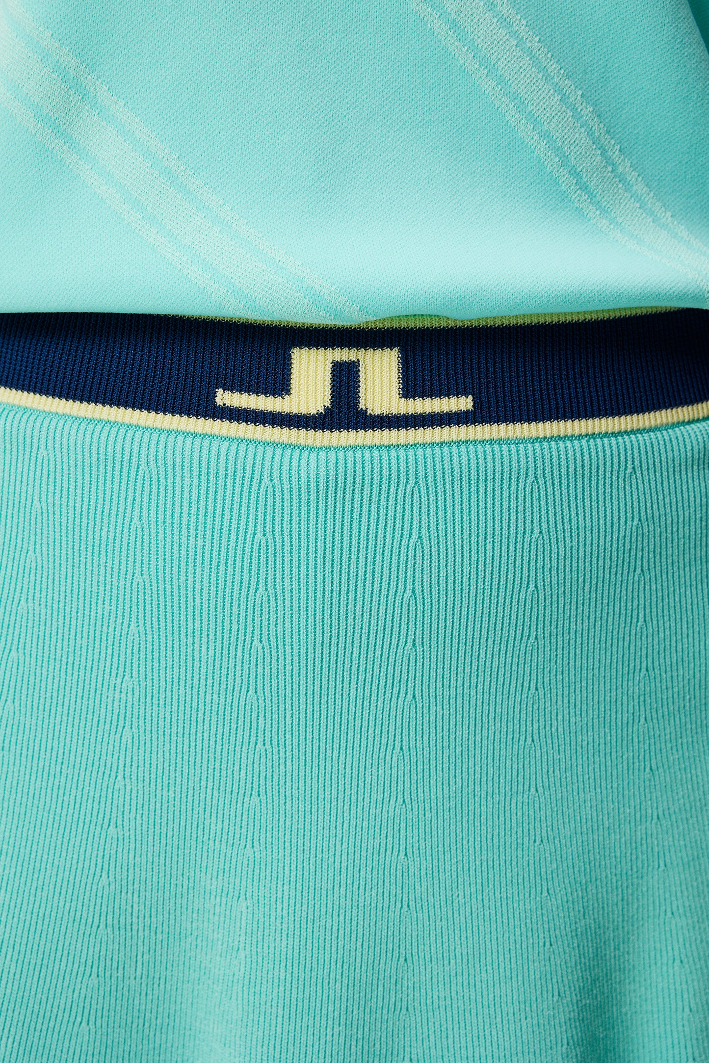 Emma Knitted Skirt in Aruba Blue by J.Lindeberg