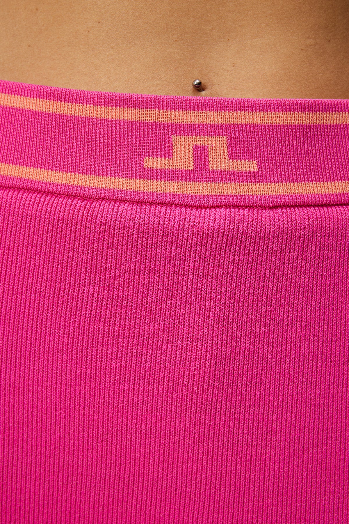 Emma Knitted Skirt in Fuchsia Purple by J.Lindeberg