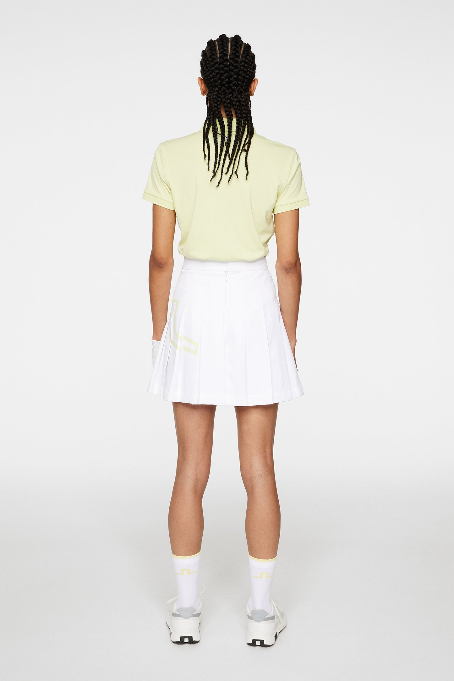 Naomi Skirt in White by J.Lindeberg