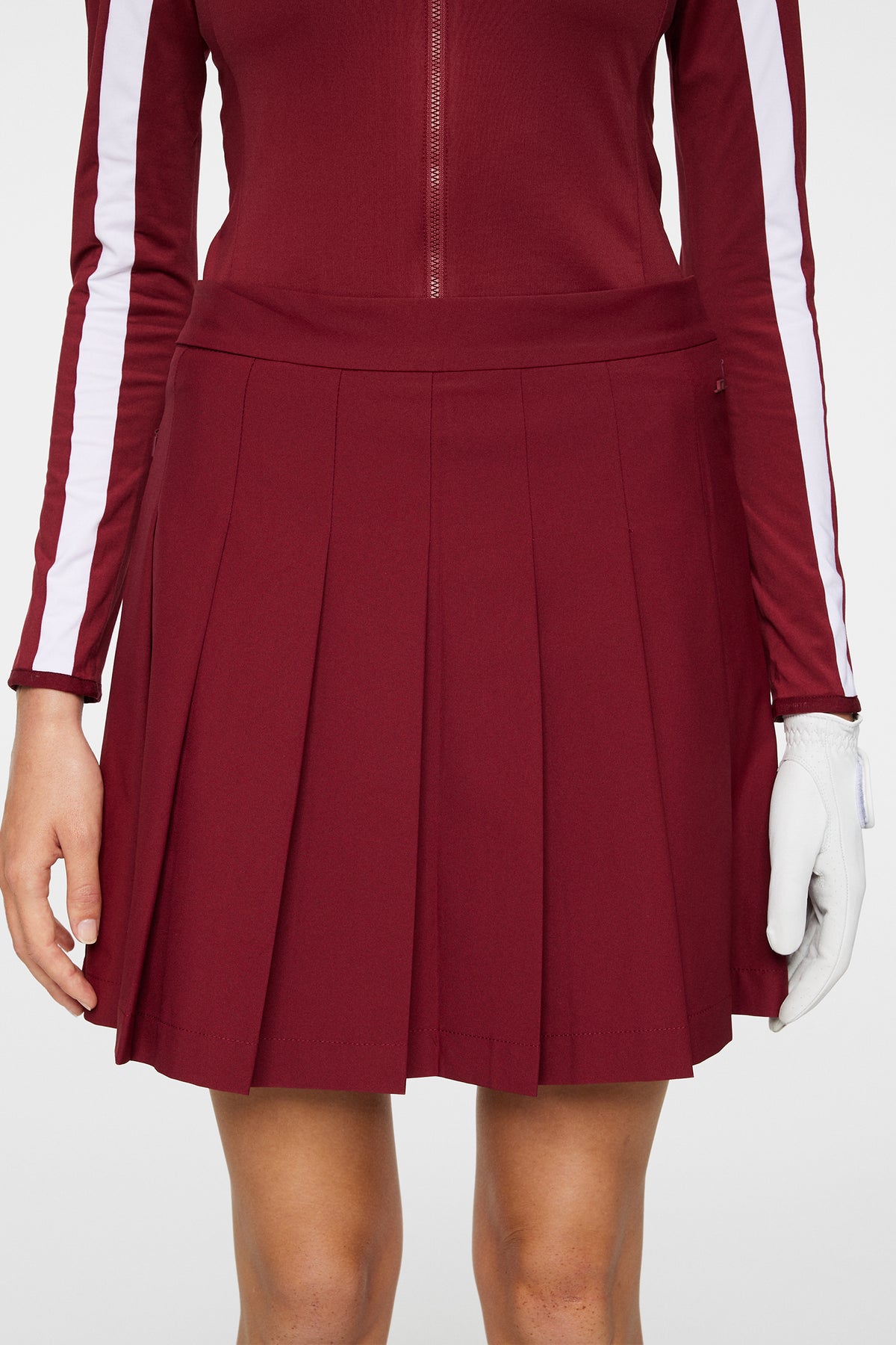 Adina Skirt in Cabernet by J.Lindeberg