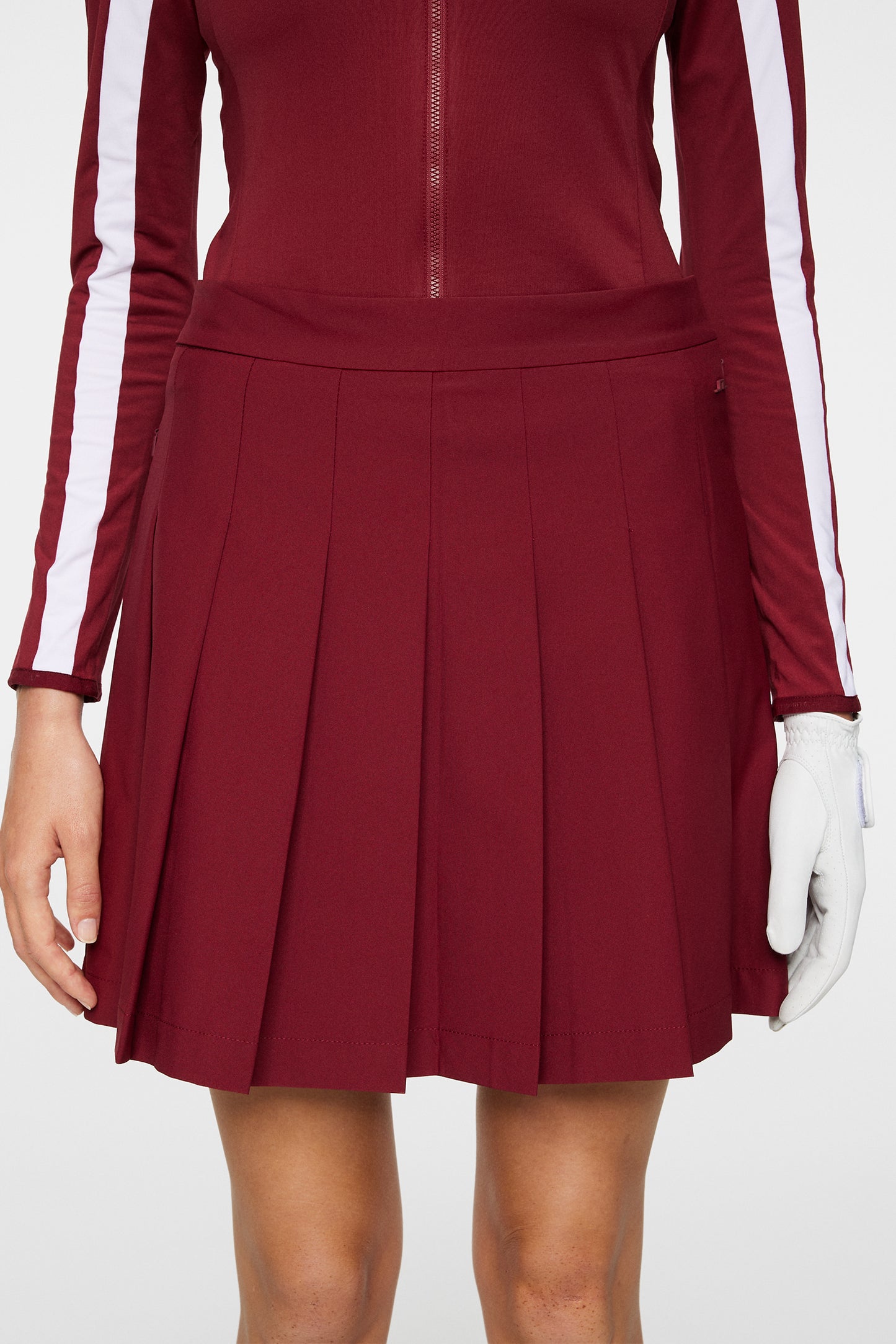 Adina Skirt in Cabernet by J.Lindeberg