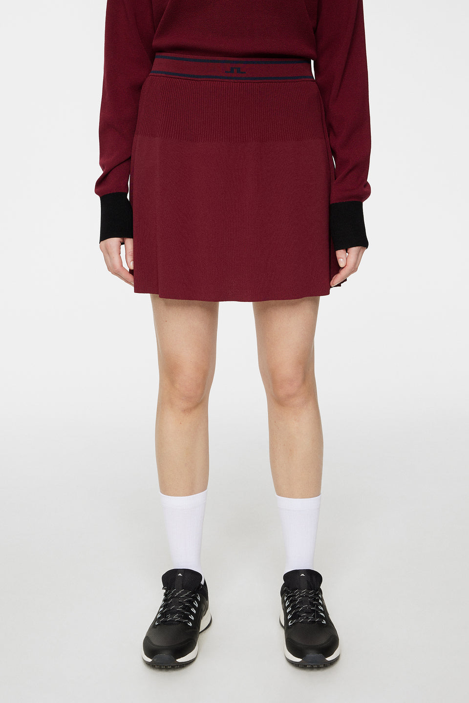 Emma Knitted Skirt / Cabernet