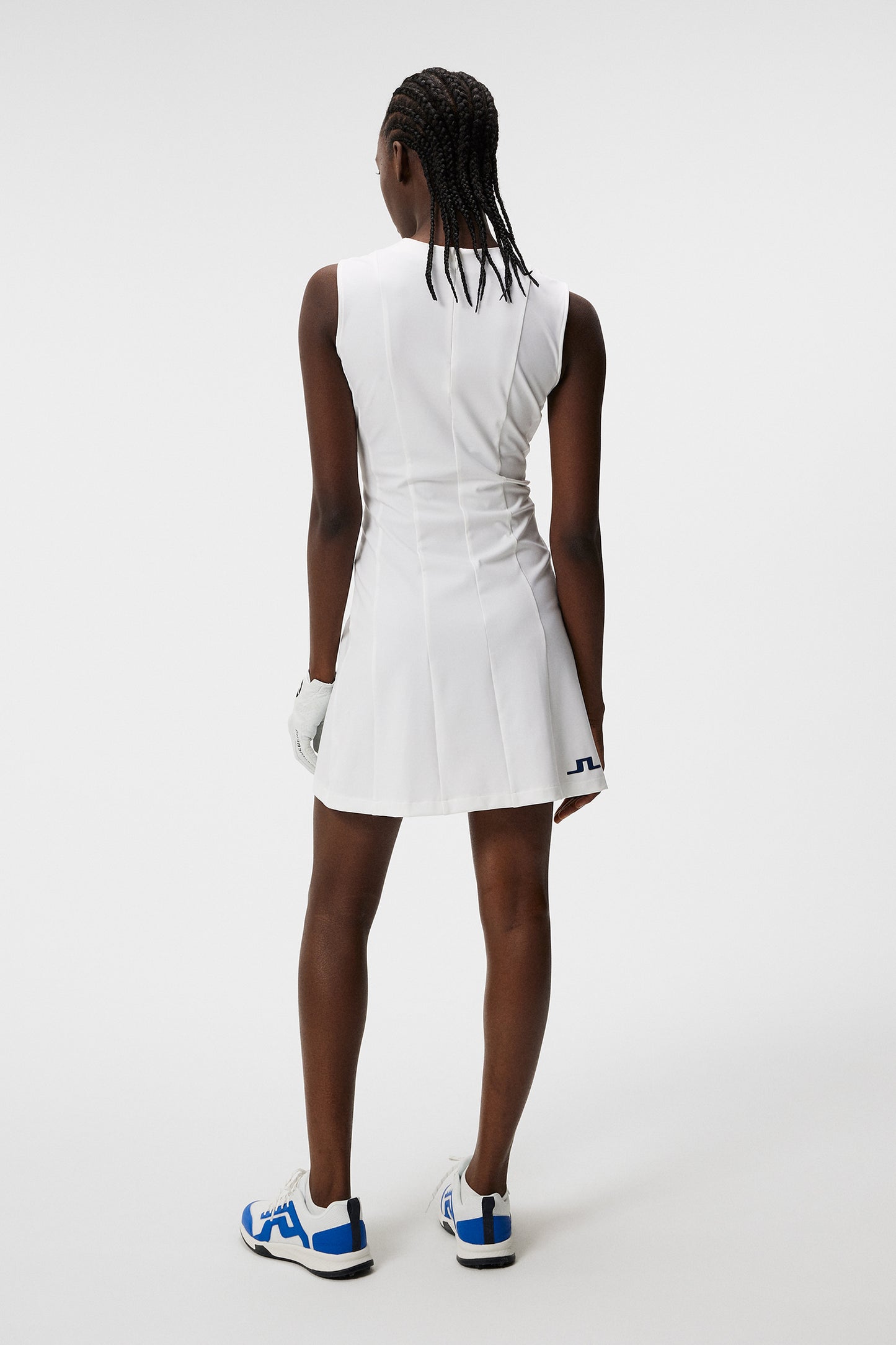 Jasmin Dress in White by J.Lindeberg