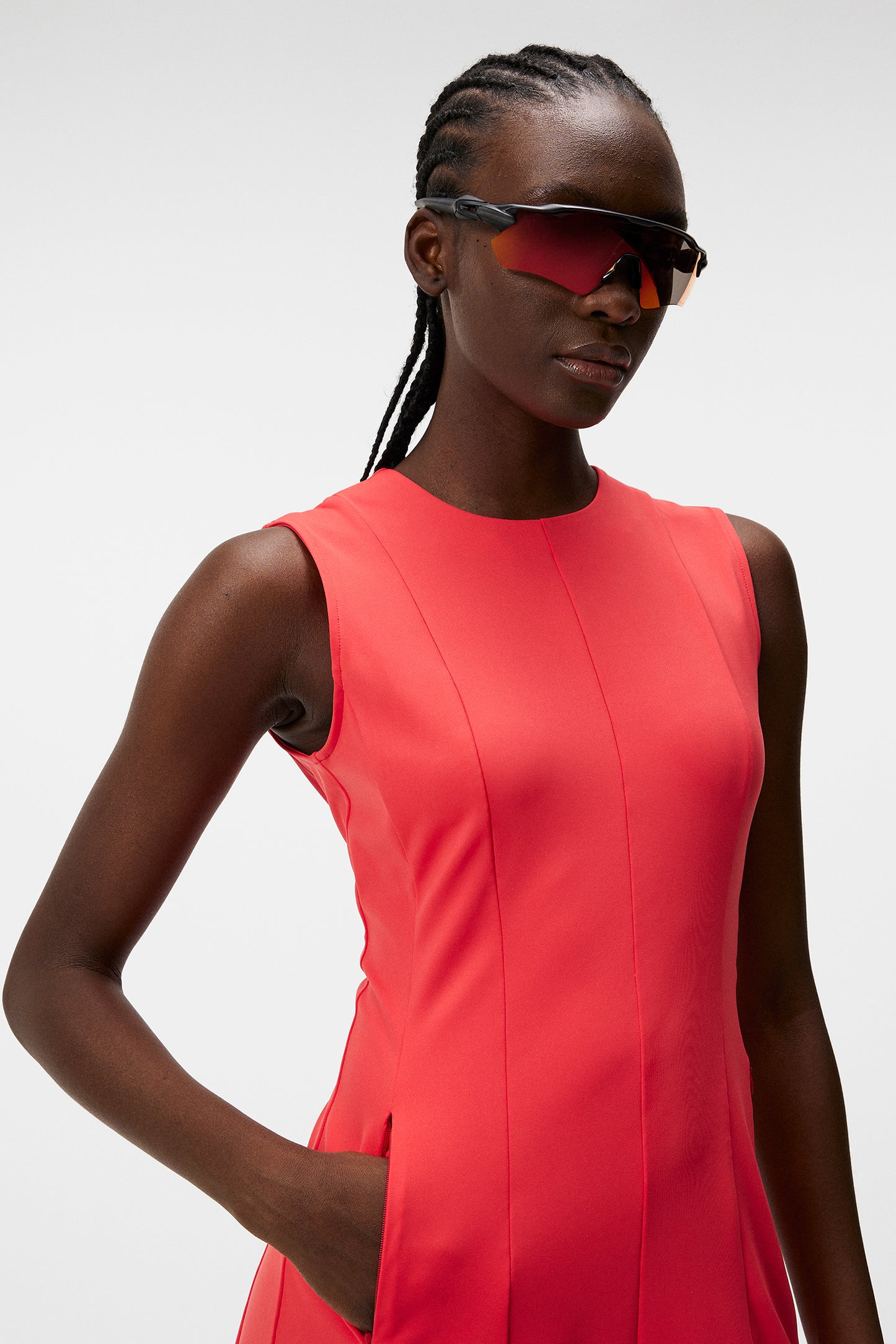 Jasmin Dress in Bittersweet by J.Lindeberg