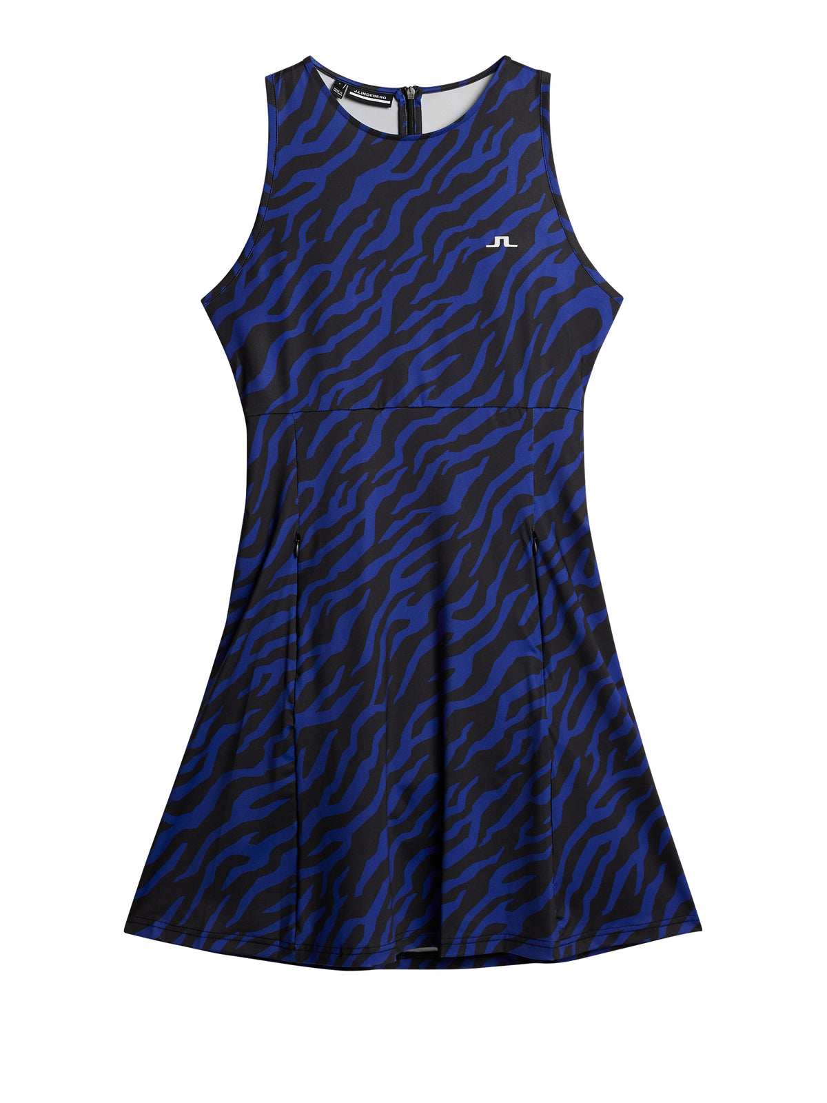 Cora Print Dress in Tour Tiger Clematis M by J.Lindeberg