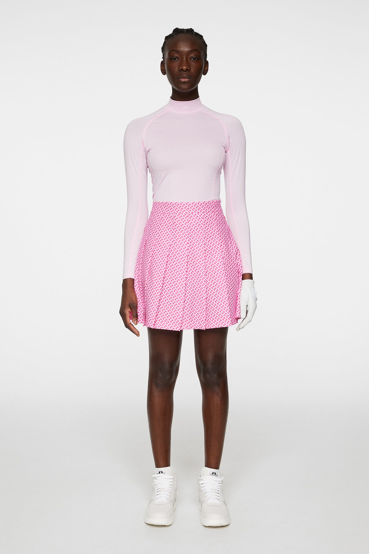 Adina Print Skirt in Tour Geo Pink S by J.Lindeberg