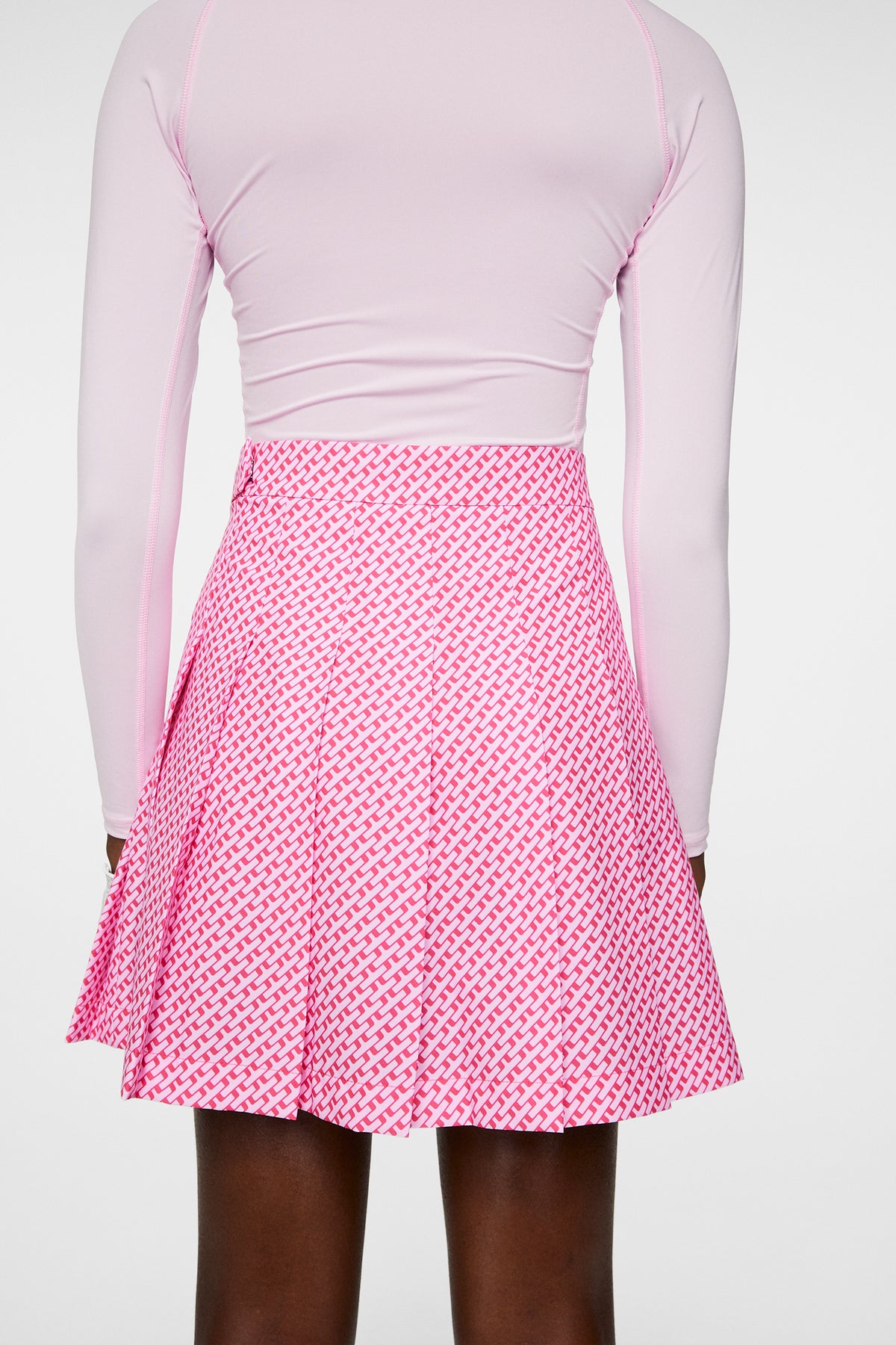 Adina Print Skirt in Tour Geo Pink S by J.Lindeberg