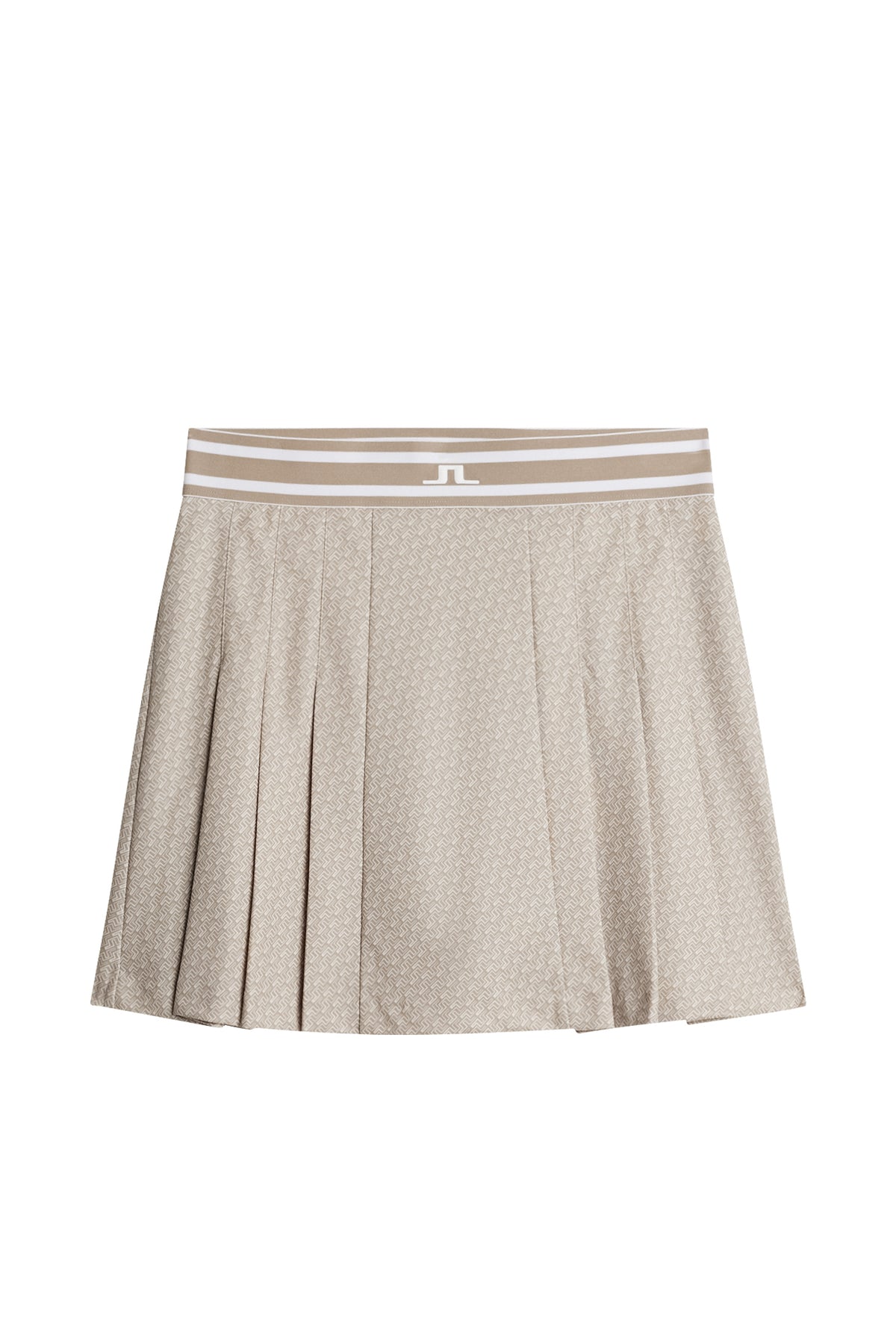 Harlow Print Skirt in Shadow Bridge Khaki S by J.Lindeberg