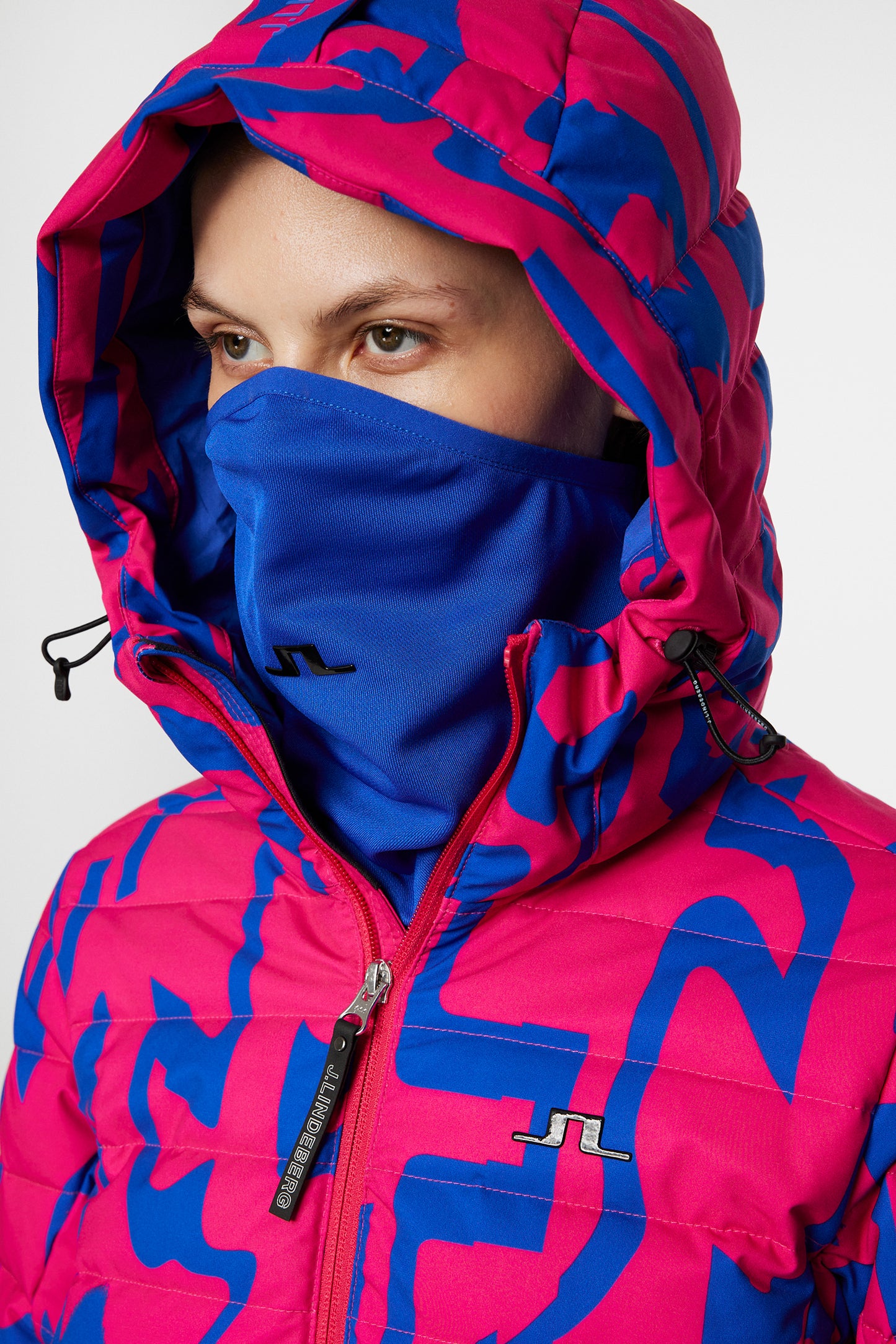 Damian Neck Gaiter in Club Blue by J.Lindeberg