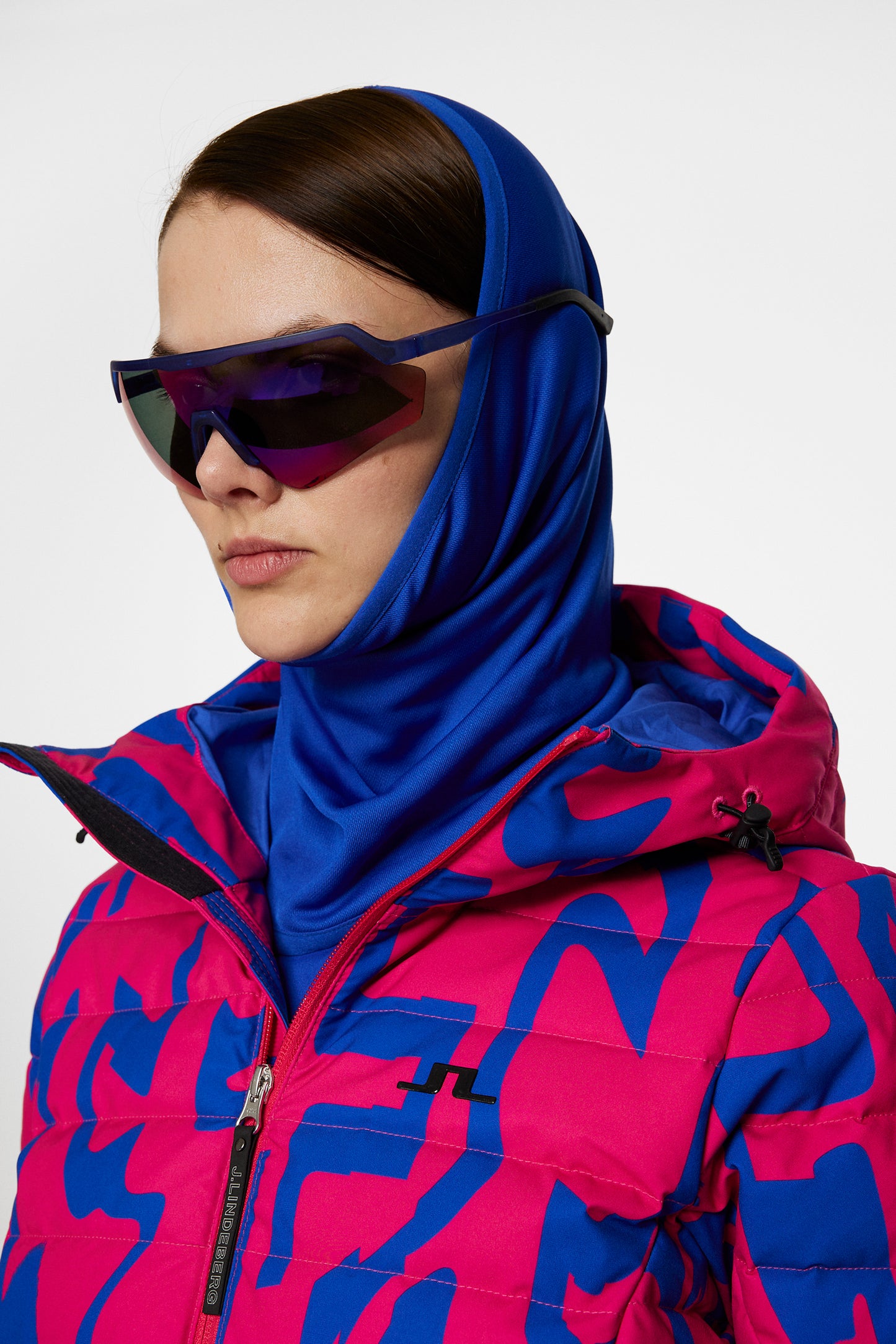 Damian Neck Gaiter in Club Blue by J.Lindeberg