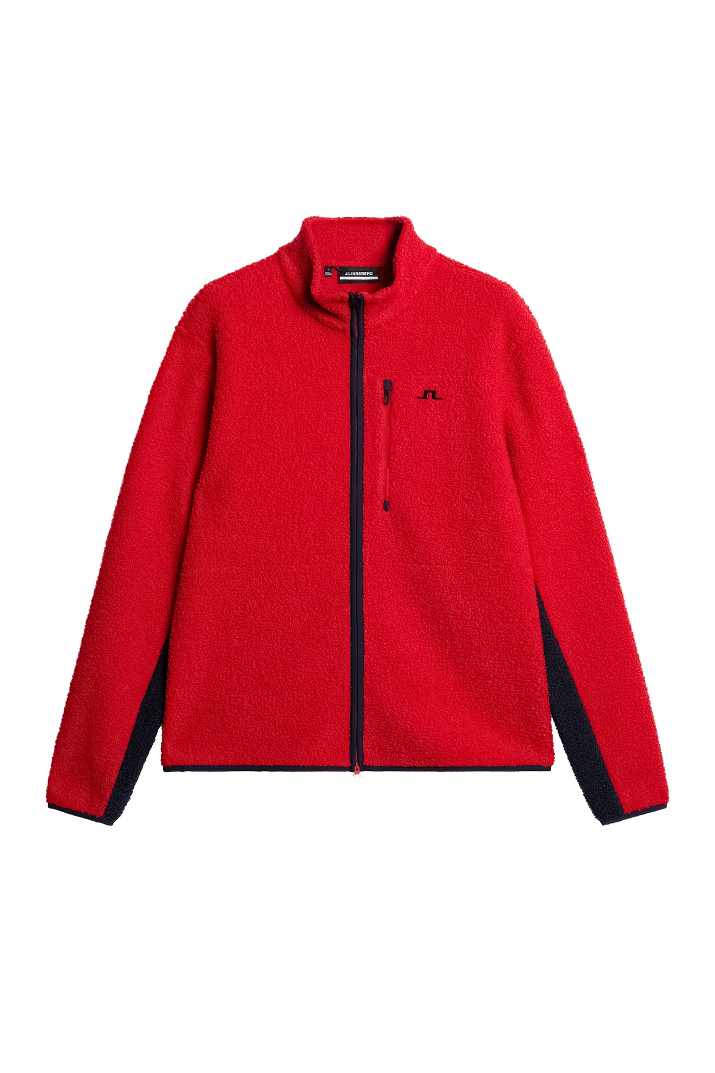 Peter Pile Jacket in Barbados Cherry by J.Lindeberg