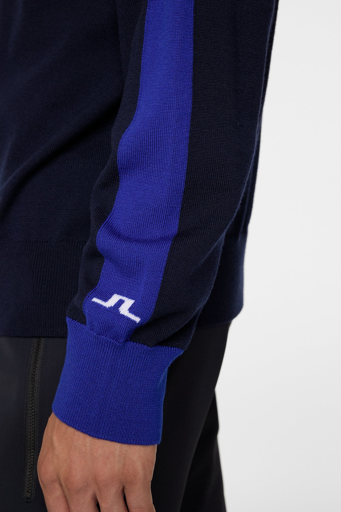 Kirby Knitted Sweater in JL Navy by J.Lindeberg