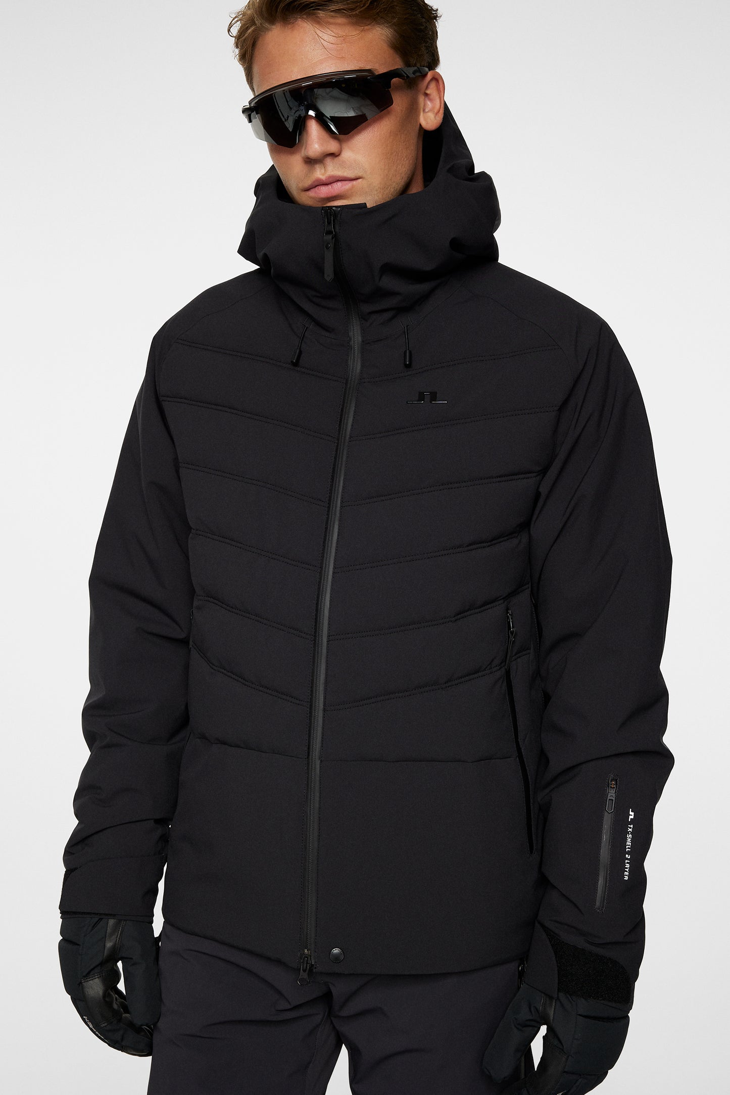 Woody Jacket in Black by J.Lindeberg