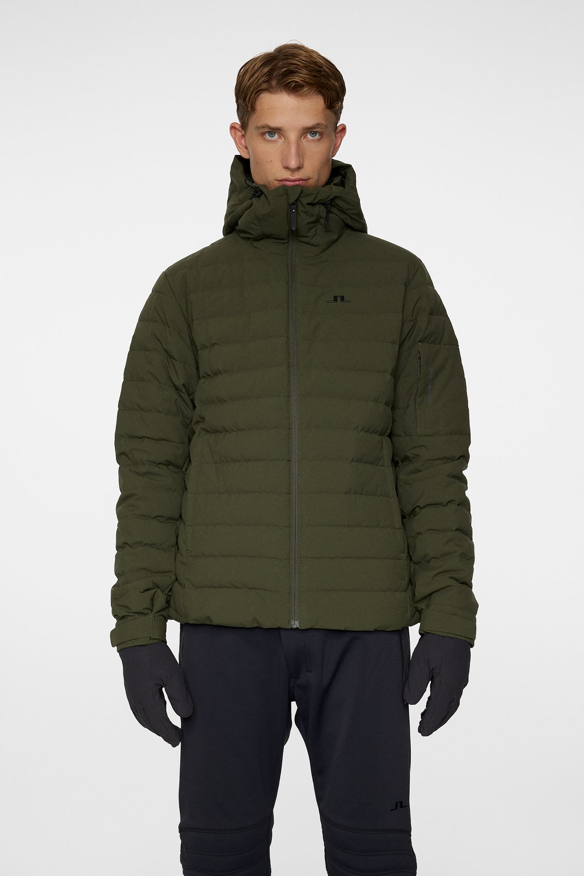 Thermic Down Jacket in Forest Green by J.Lindeberg