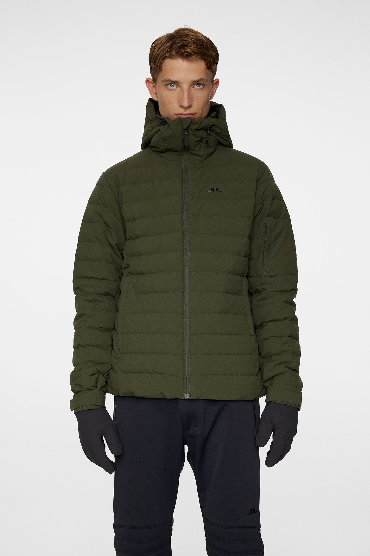 Thermic Down Jacket in Forest Green by J.Lindeberg