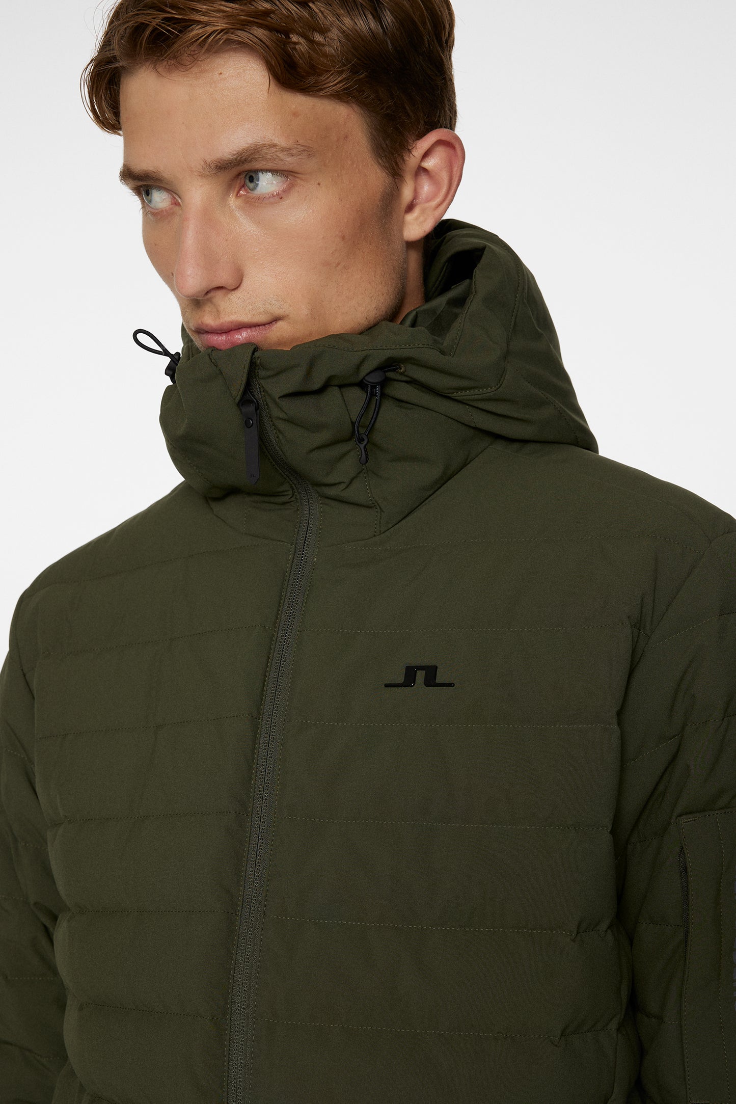 Thermic Down Jacket in Forest Green by J.Lindeberg