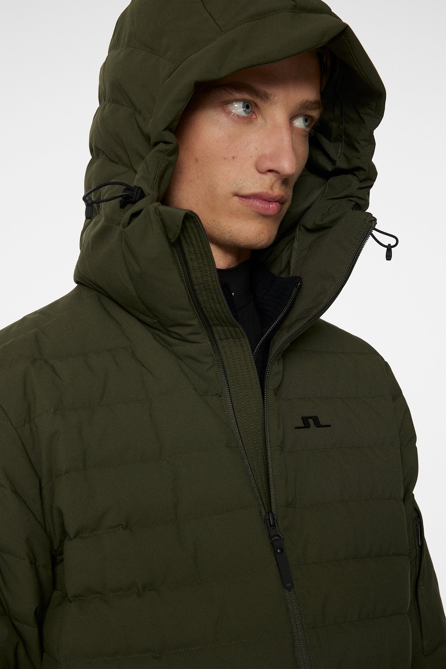 Thermic Down Jacket in Forest Green by J.Lindeberg