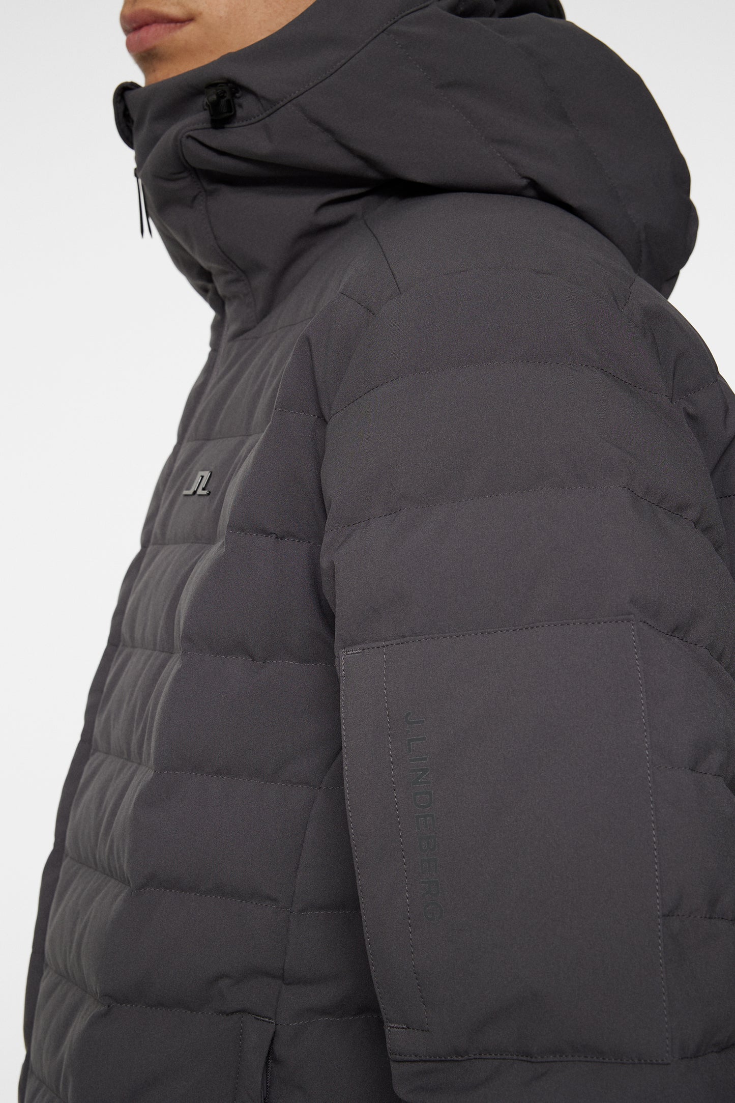 Thermic Down Jacket in Asphalt by J.Lindeberg