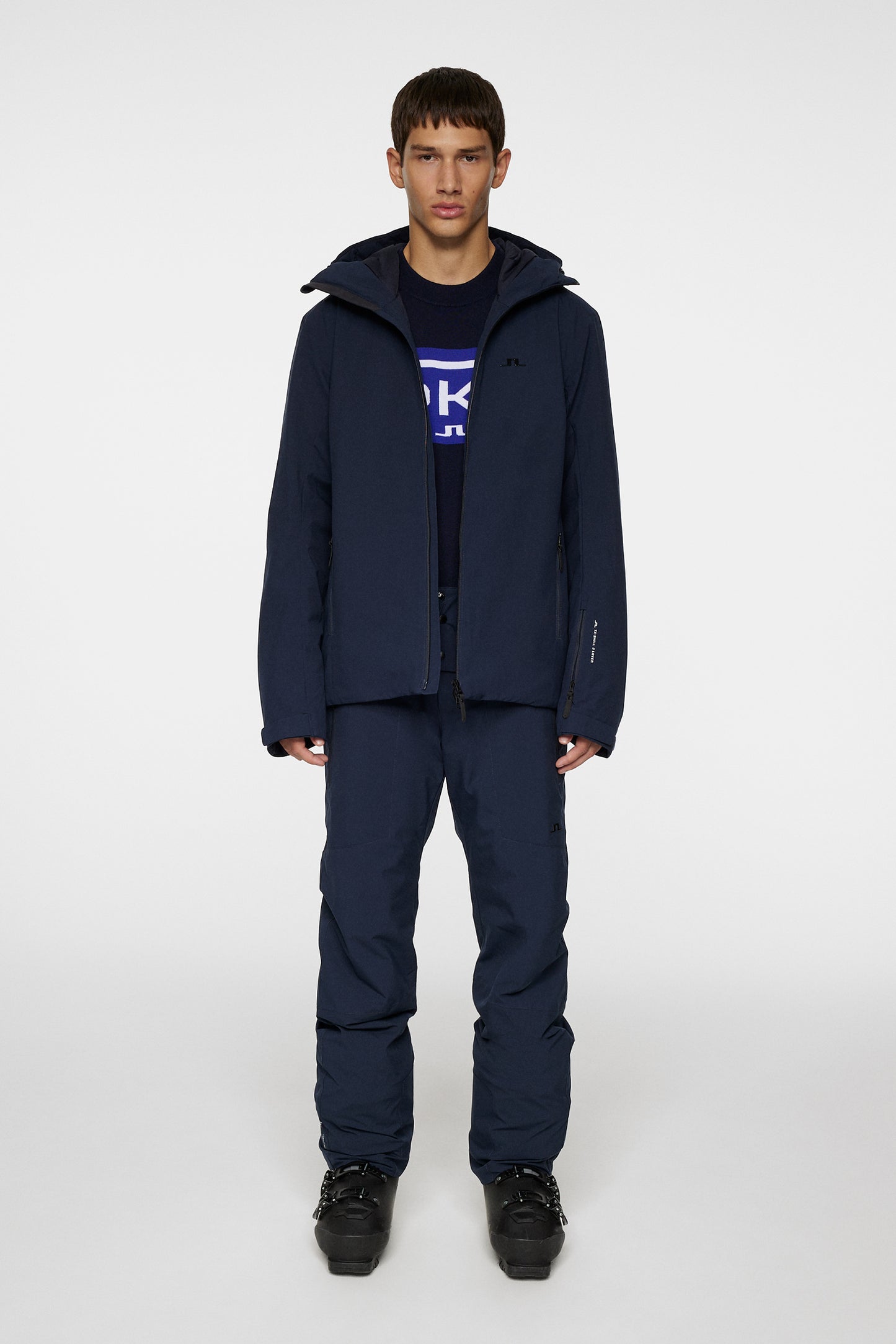 Ace Jacket in JL Navy by J.Lindeberg