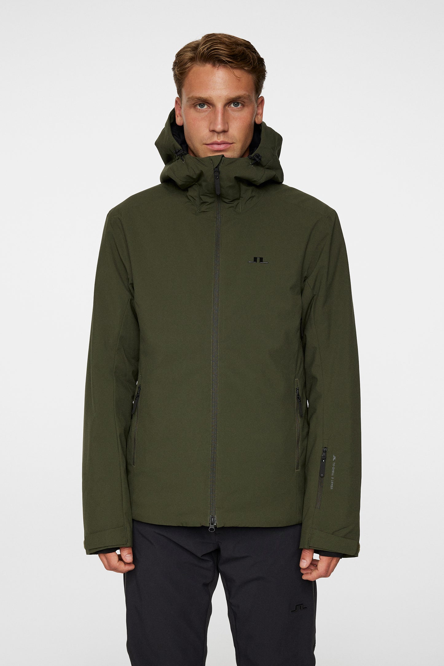 Ace Jacket in Forest Green by J.Lindeberg