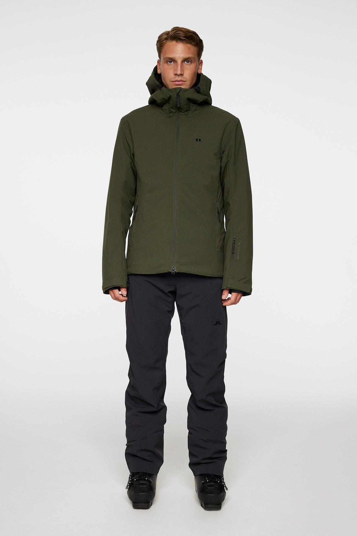 Ace Jacket in Forest Green by J.Lindeberg