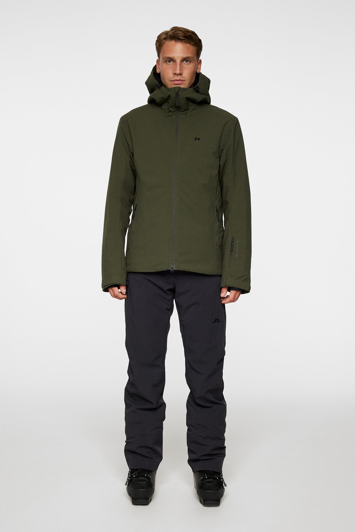 Ace Jacket in Forest Green by J.Lindeberg