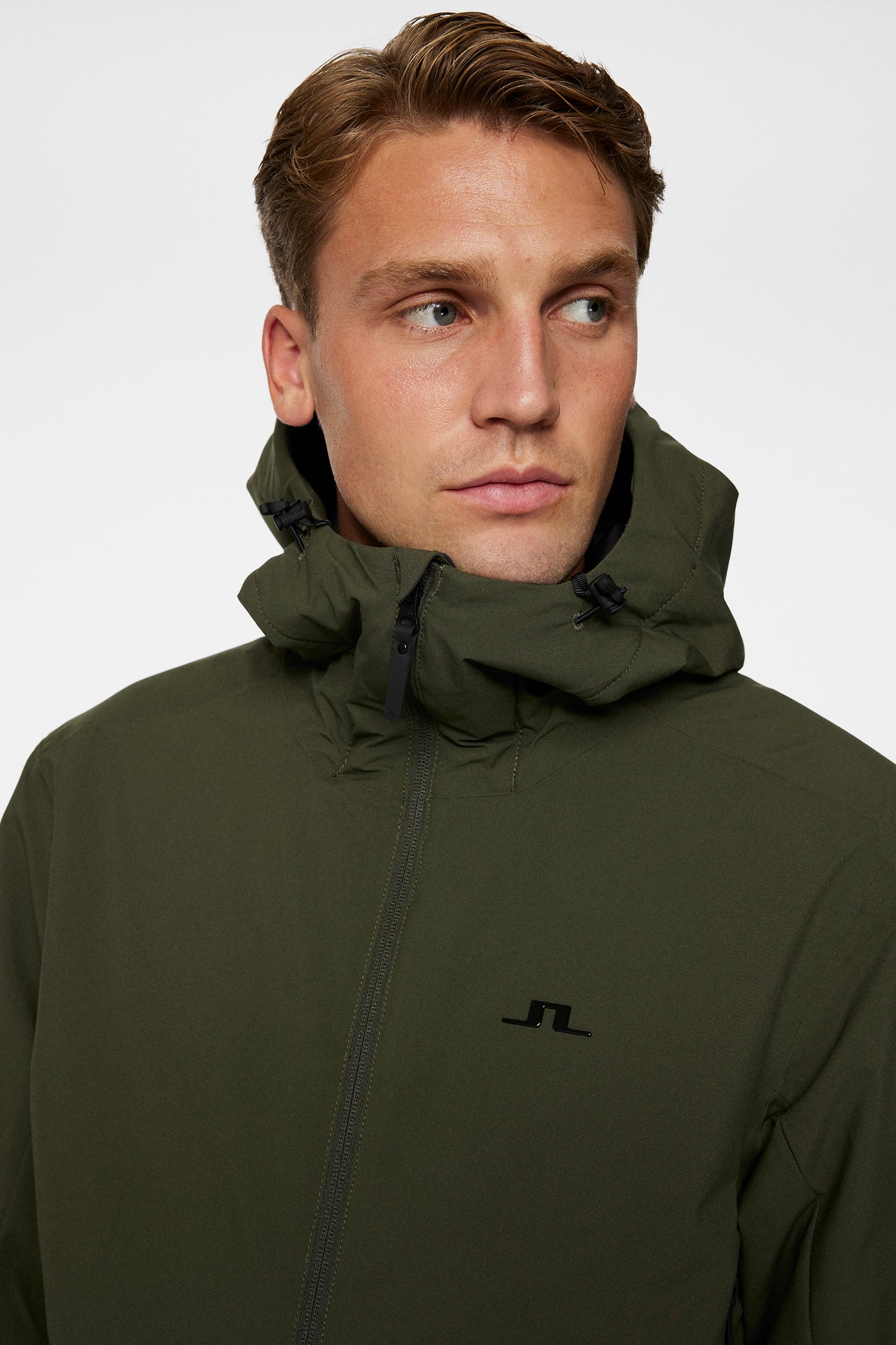 Ace Jacket in Forest Green by J.Lindeberg