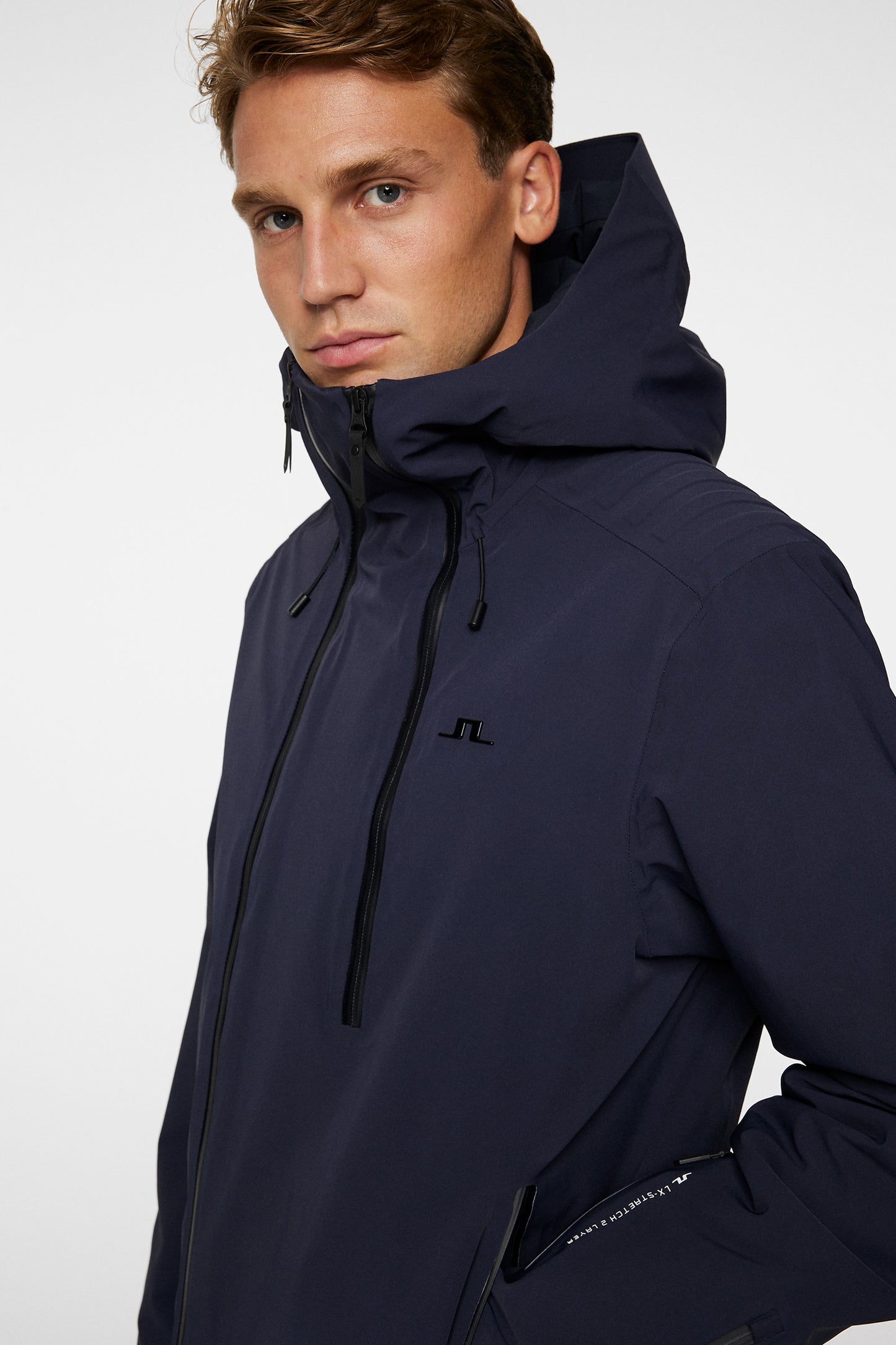 Damian Jacket in JL Navy by J.Lindeberg