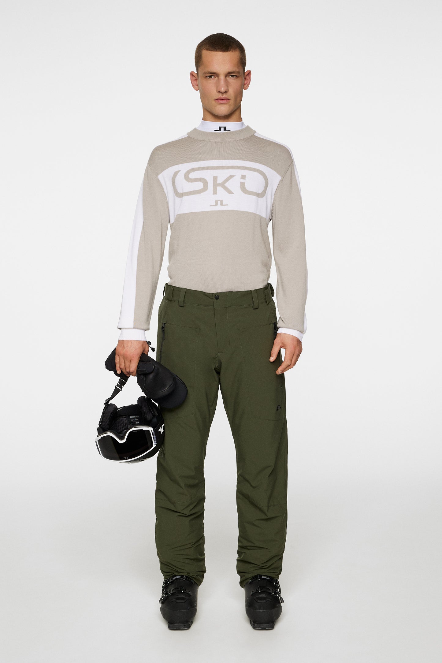 Clarke Pant in Forest Green by J.Lindeberg