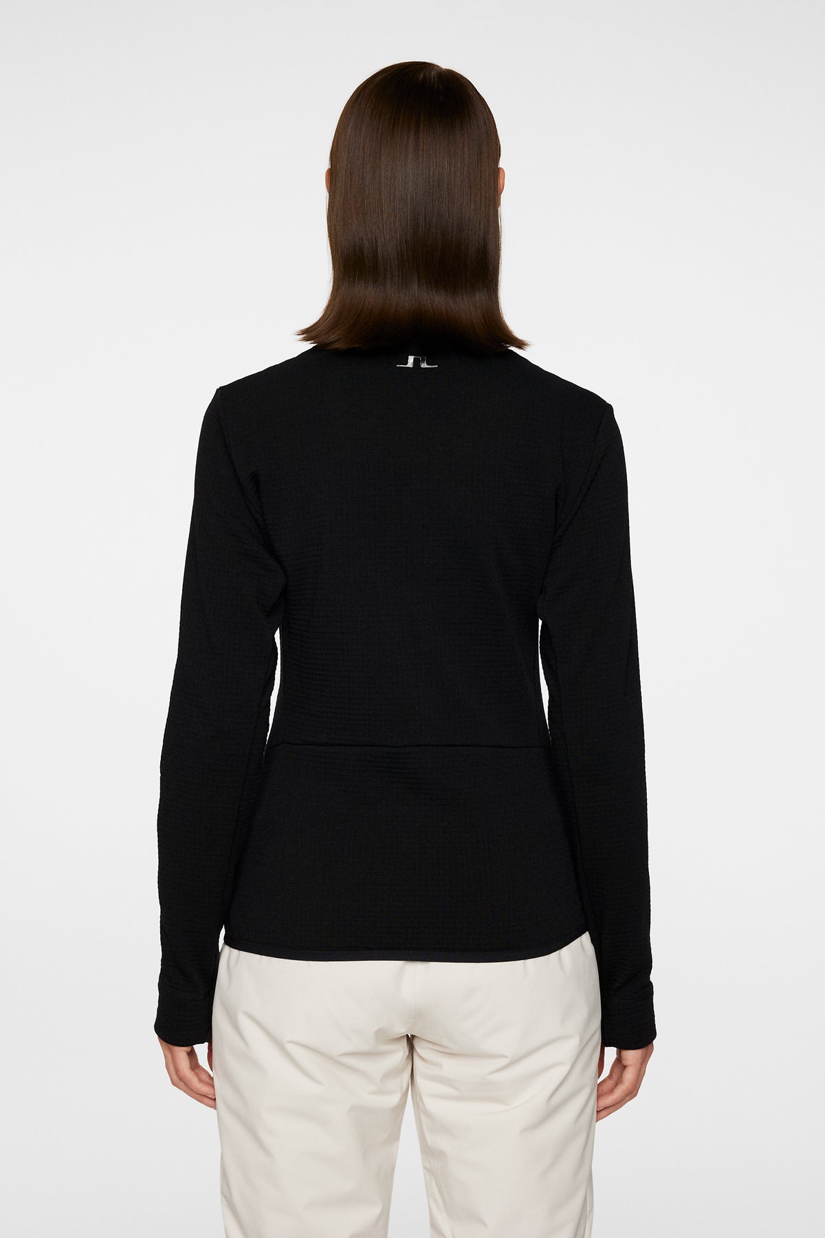 Emeliz Merino Mid Layer in Black by J.Lindeberg