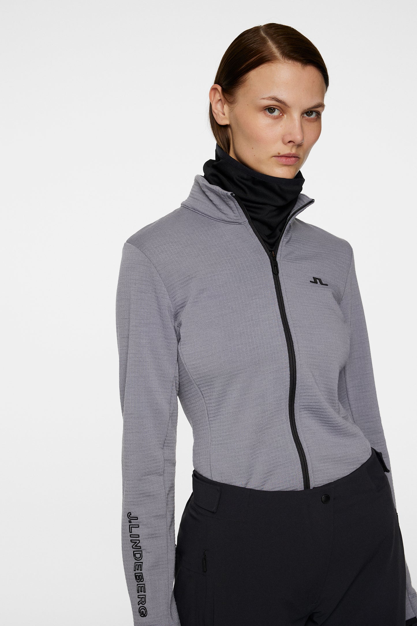 Emeliz Merino Mid Layer in Night Owl by J.Lindeberg