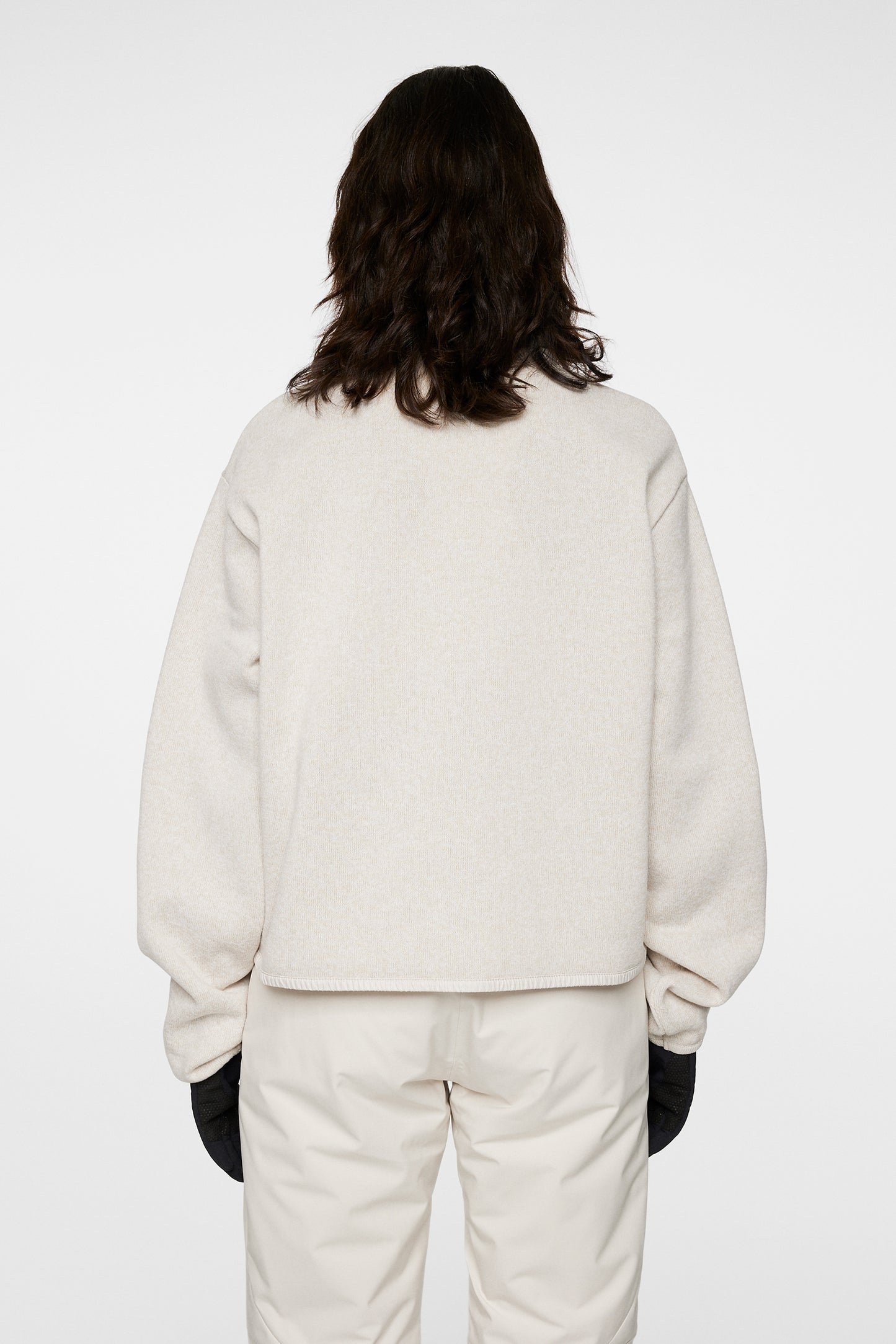 Cirque Jacket in Beige Melange by J.Lindeberg
